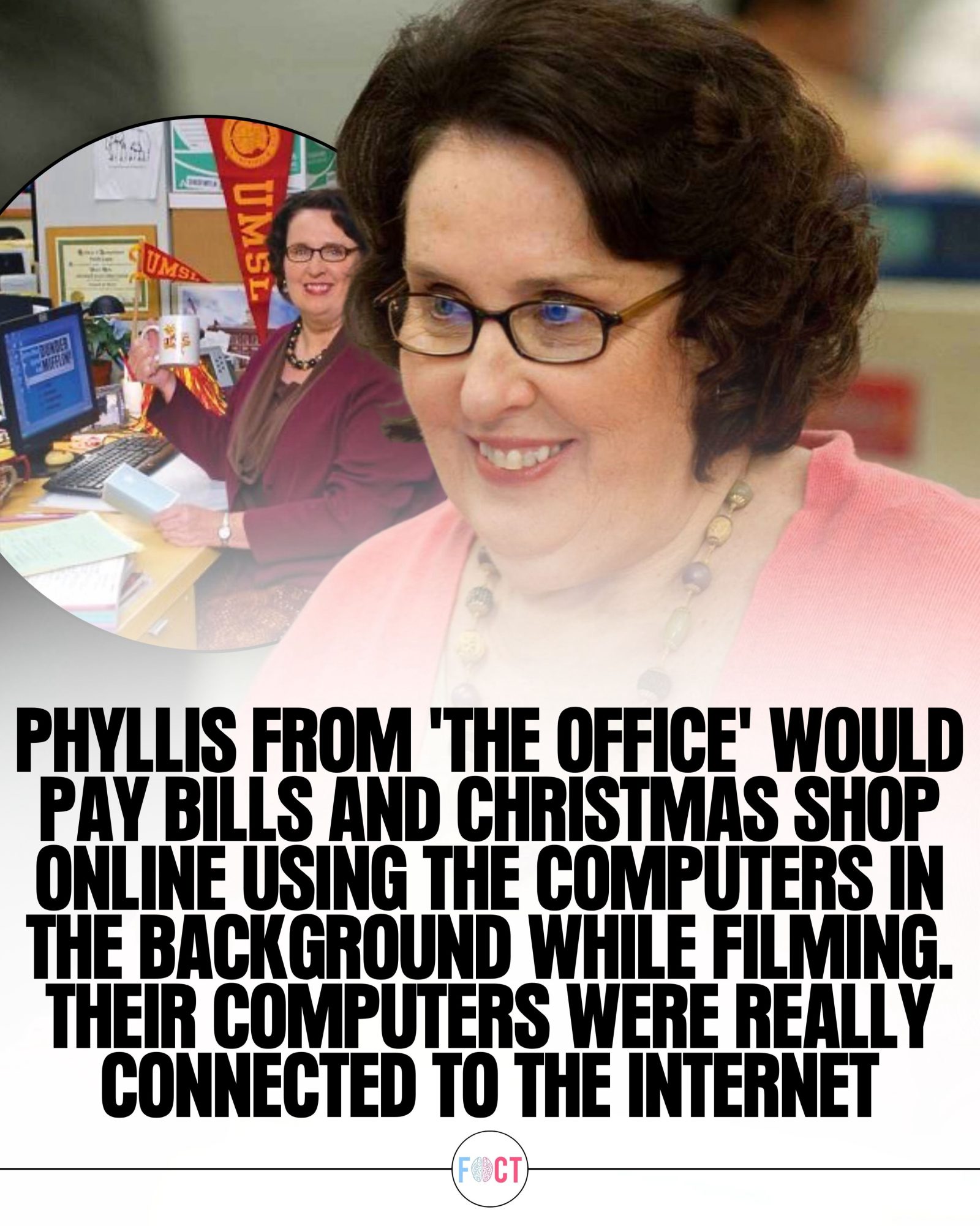 The Office: Phyllis Smith's Secret Online Tasks During Christmas Filming