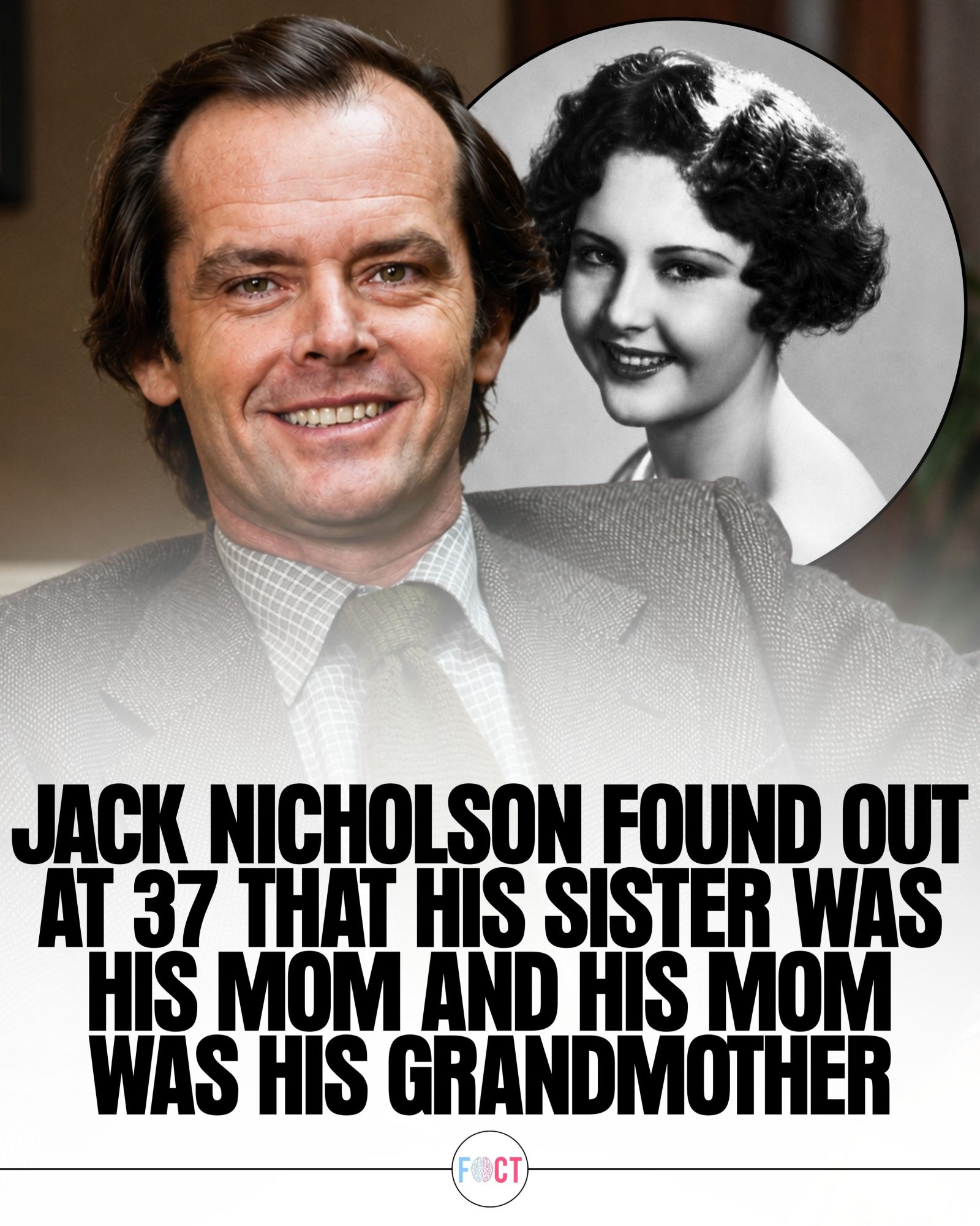Jack Nicholson's Shocking Family Secret Revealed at 37