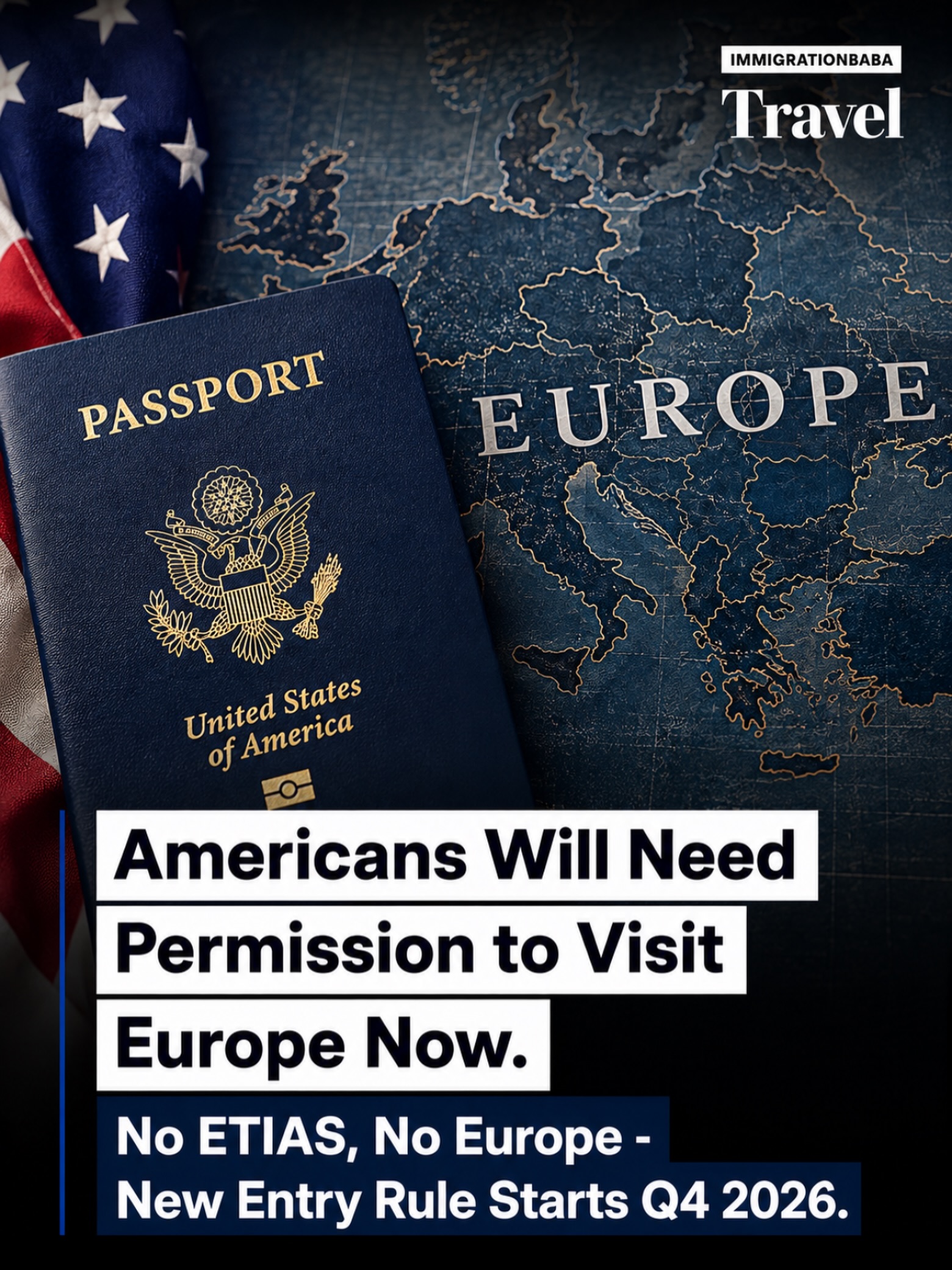 New Europe Entry Rule: Americans to Obtain ETIAS for Travel