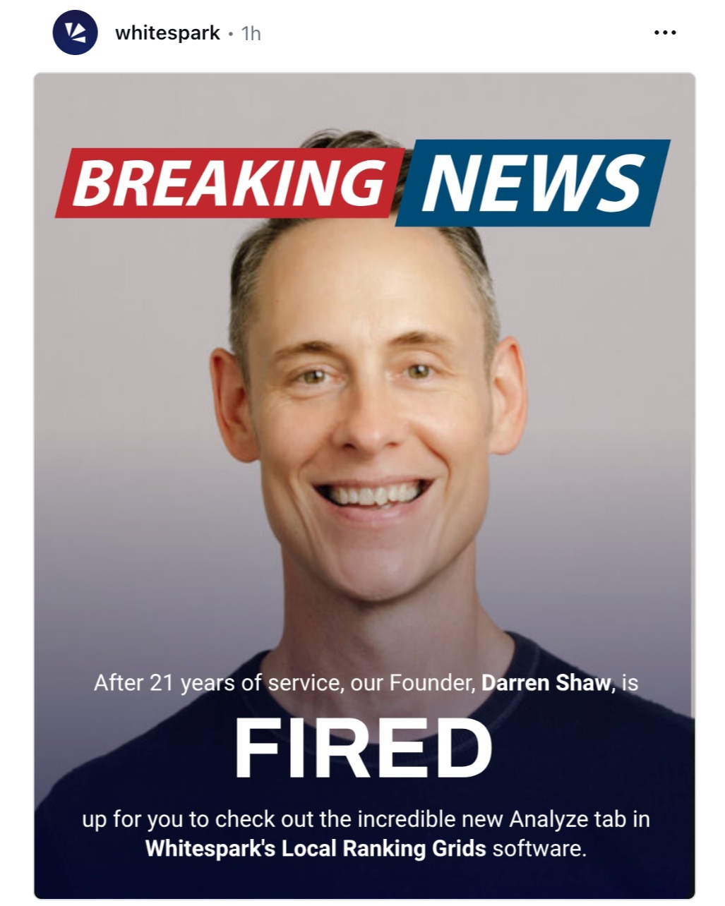 Whitespark Fires Founder Darren Shaw After 21 Years