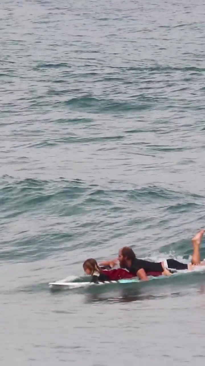 Surfing with a Child: Geriba Beach Adventure