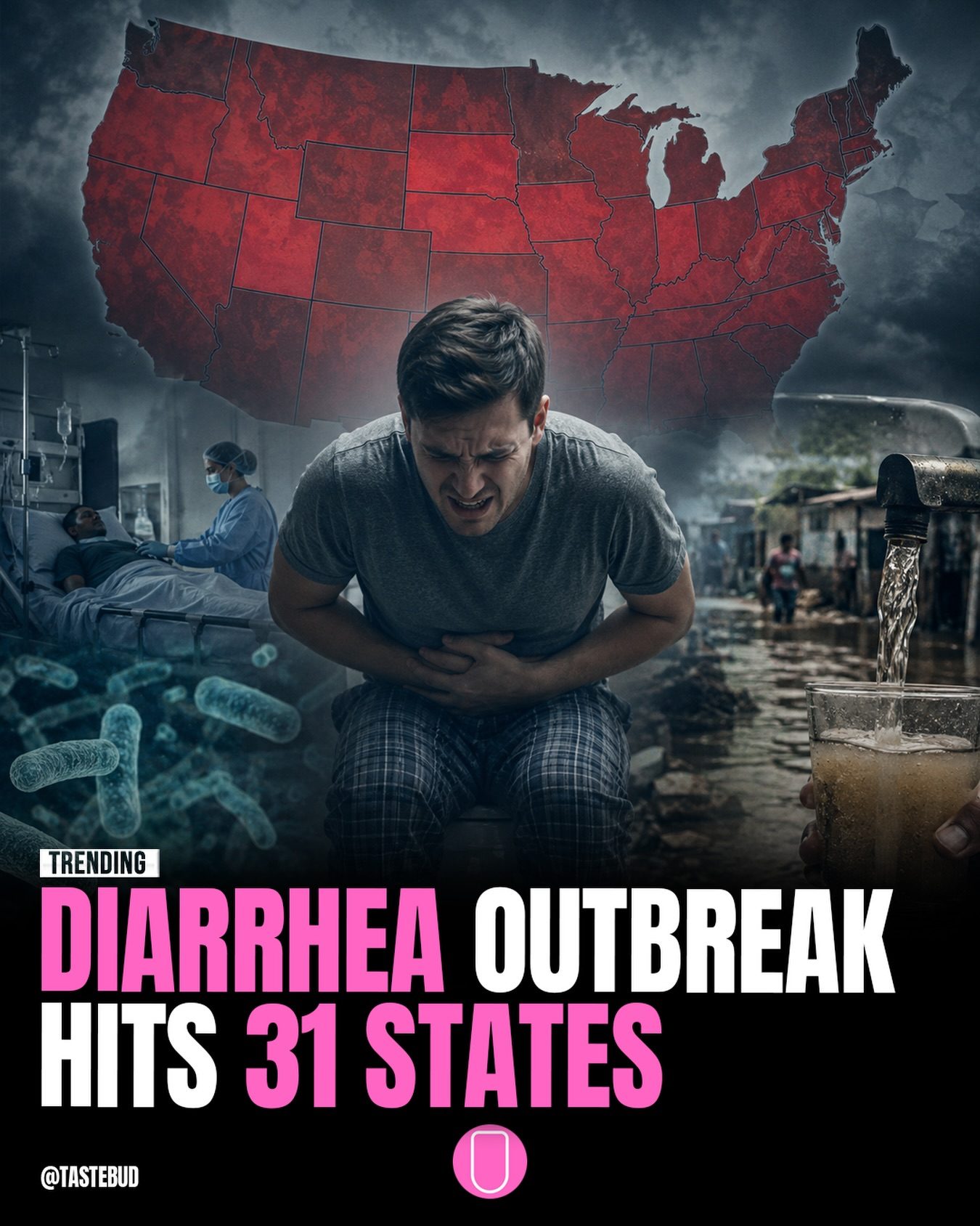 Health Officials Probe Diarrhea Outbreak in 31 States