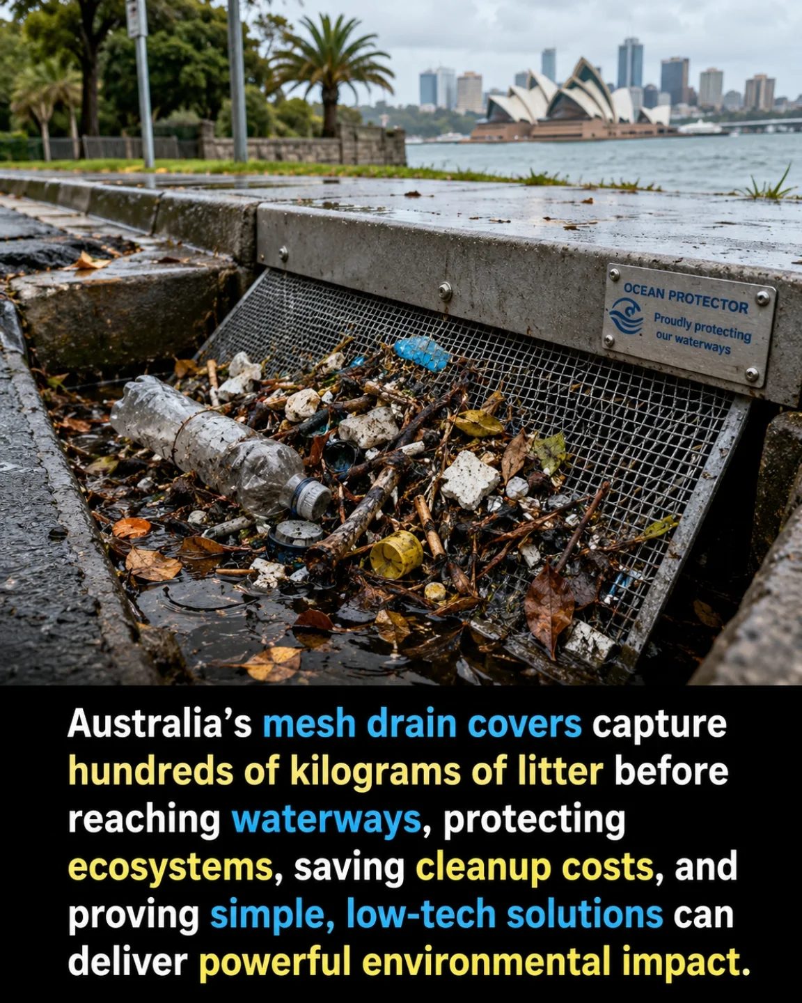 Ocean Protector's Drain Covers: A Simple Solution to Water Pollution