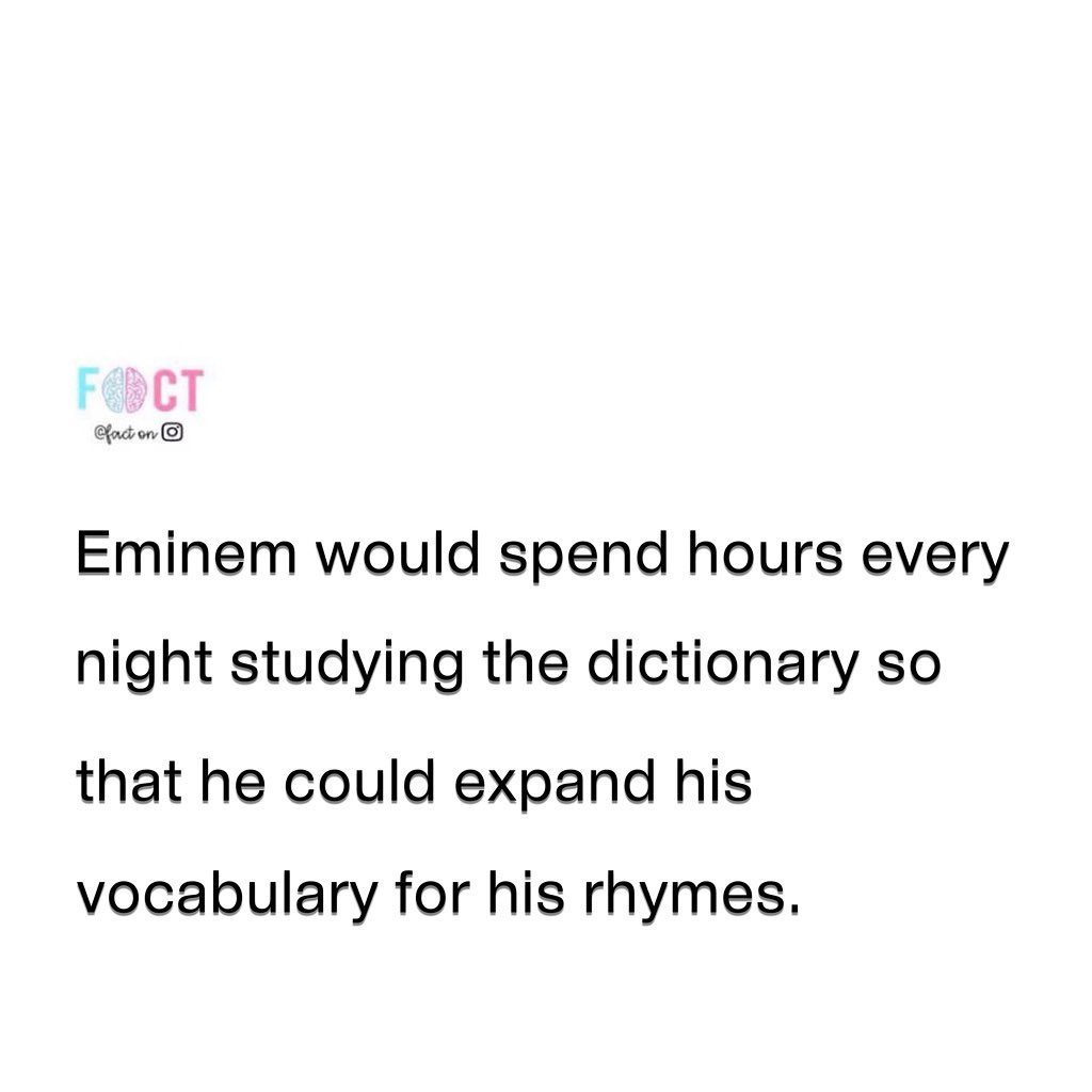 How Eminem's Vocabulary Study Sessions Shaped His Iconic Rhymes