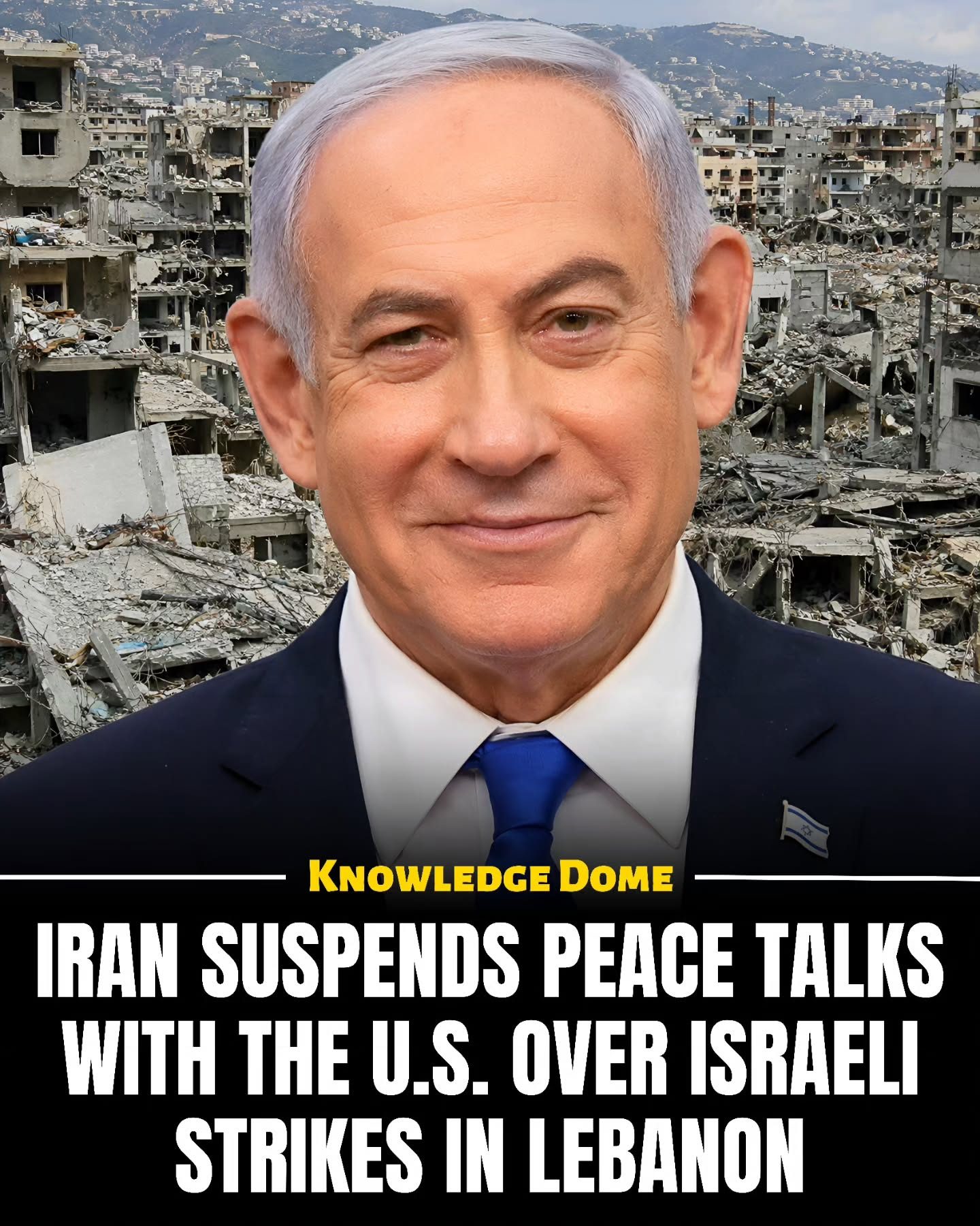 Iran Halts US Peace Talks Over Israeli Strikes in Lebanon