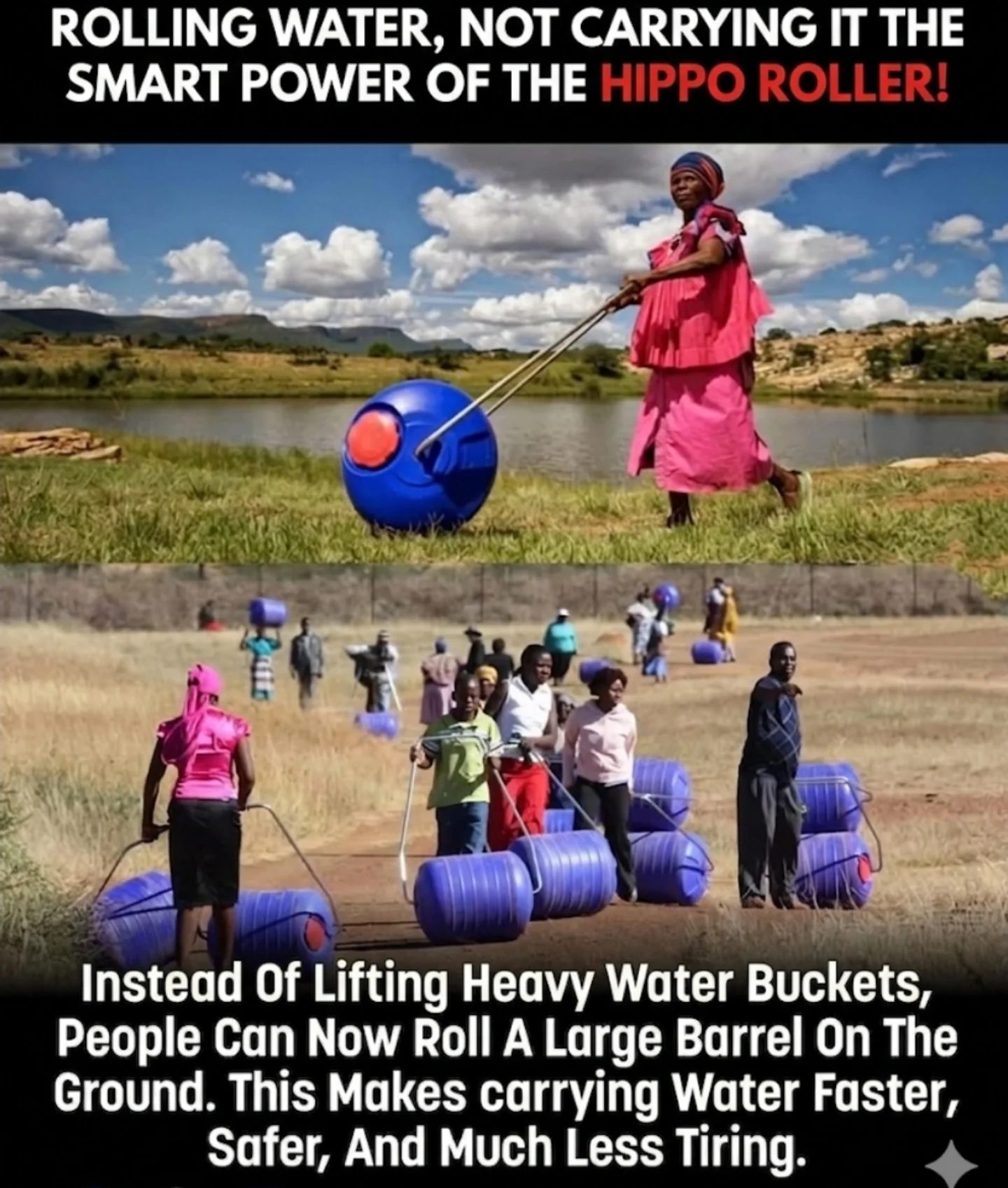 Hippo Roller: Revolutionizing Water Transport in Rural Africa