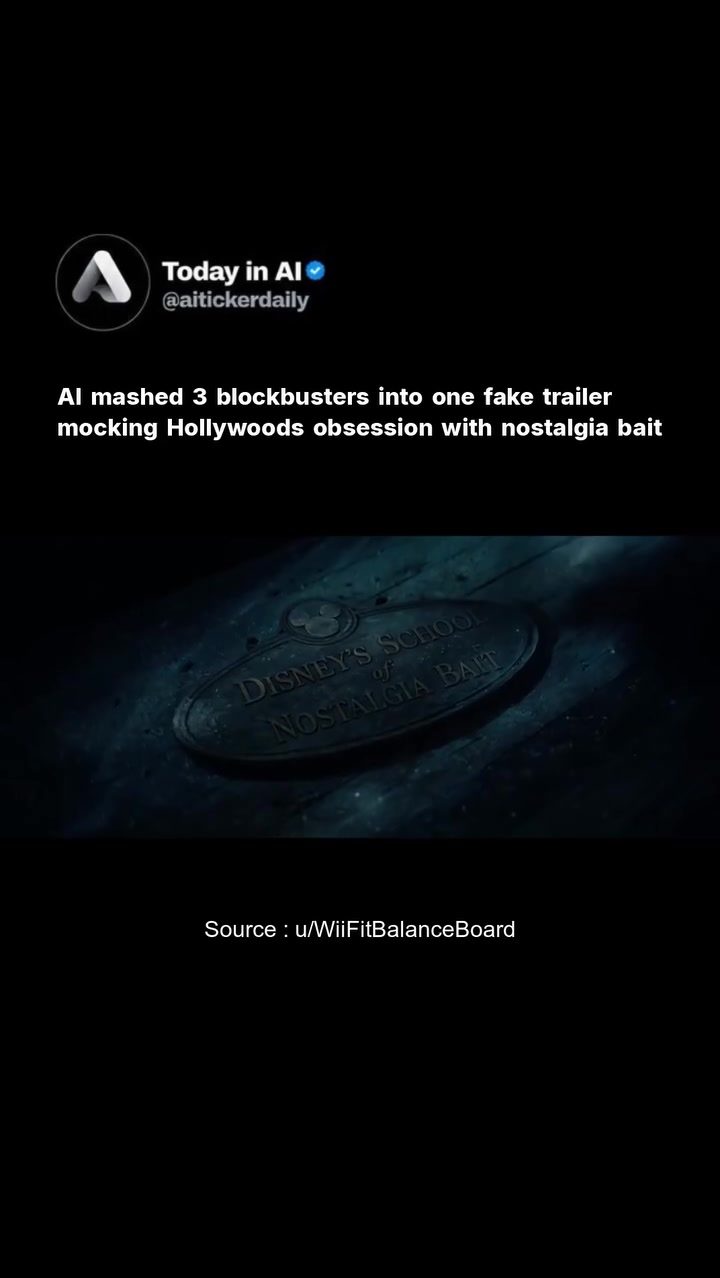 AI Mashup Masterpiece: How a Fake Trailer Mocks Nostalgia