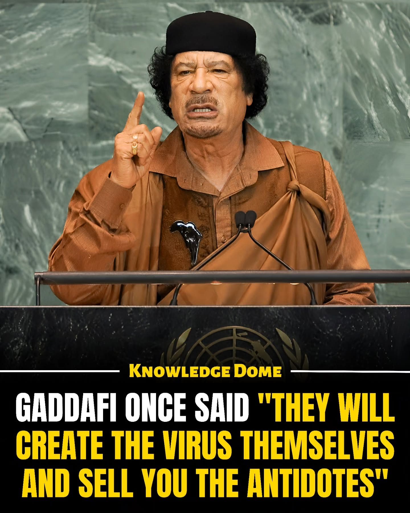 Gaddafi's UN Speech: A 2009 Critique of Pharmaceutical Profits