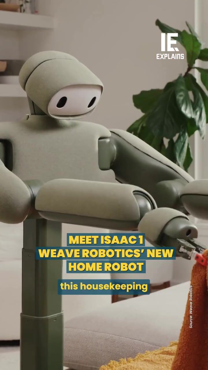 Meet Isaac One: Weave's New Home Robot for Tidy Rooms and Laundry