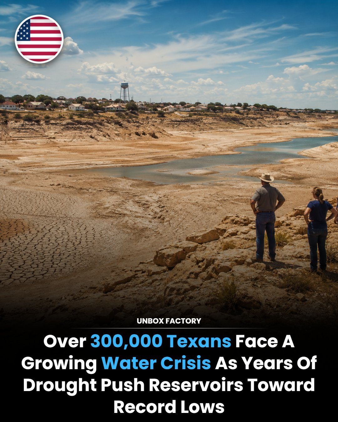 Texas Drought: 300,000 Texans Face Water Shortages