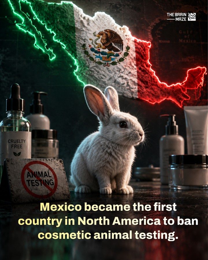 Mexico Leads North America: Bans Cosmetic Animal Testing