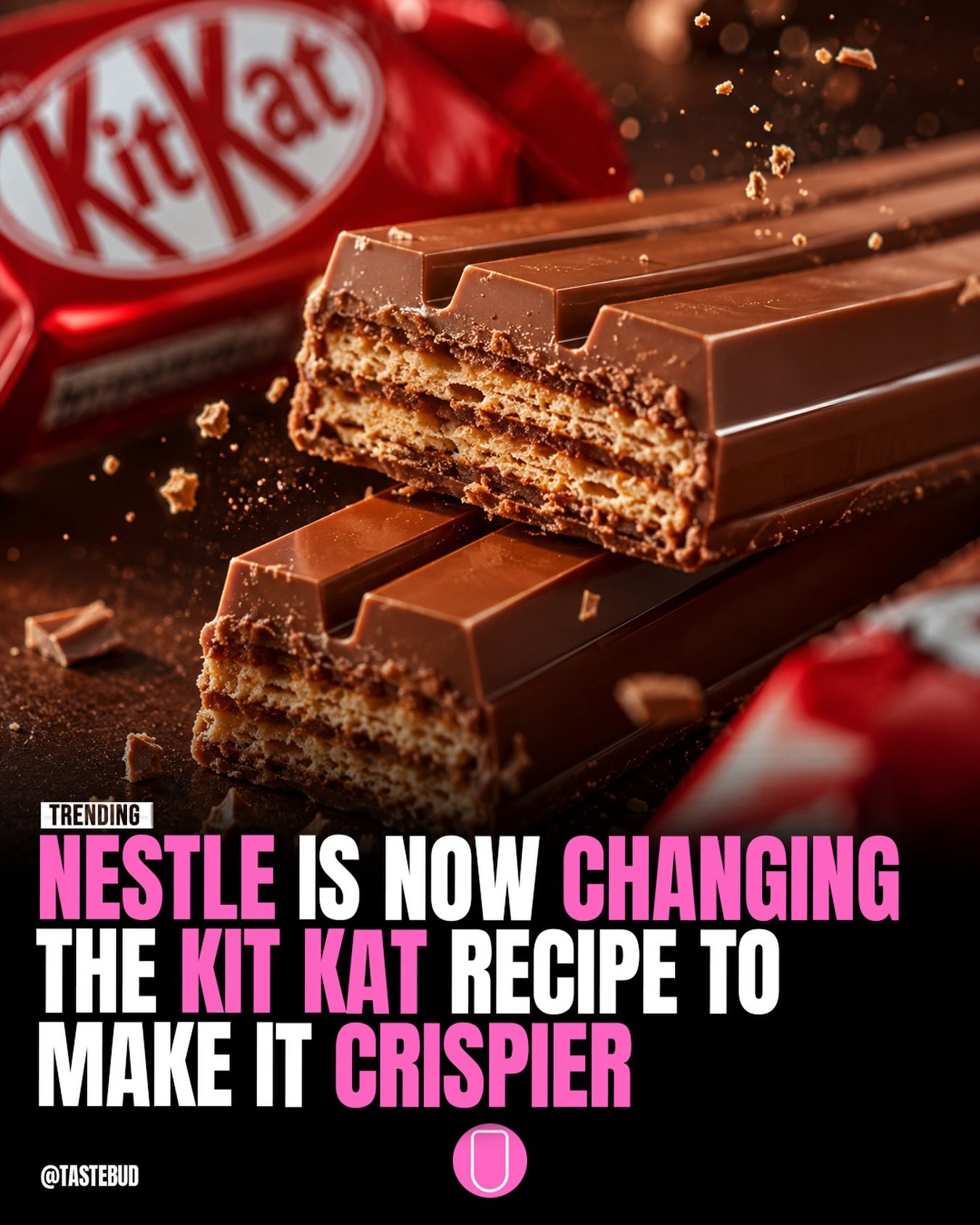 KitKat Gets a Crispier, Hazelnut-Flavored Makeover Across Europe