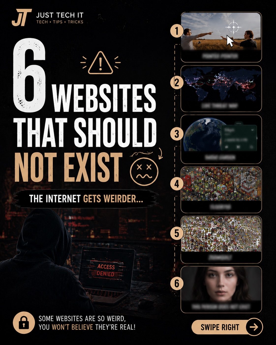 Explore Six Unusual Websites That Defy Reality