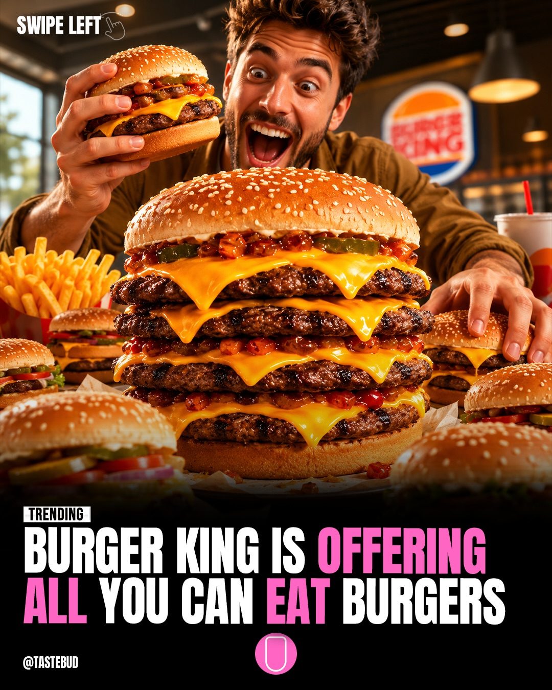 Burger King Japan's Extreme 45-Minute Burger Challenge