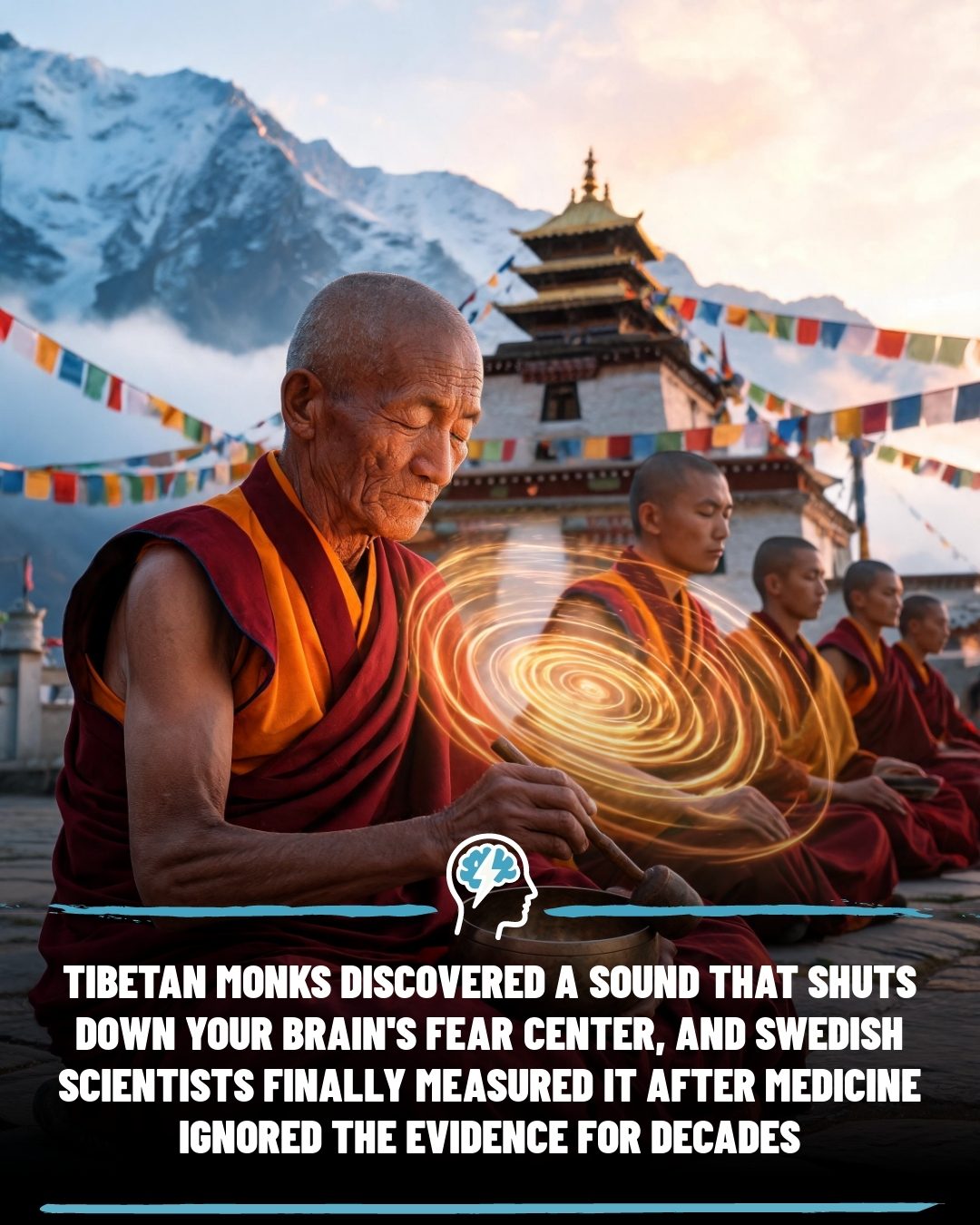 How Tibetan Monk Chants Calm the Brain's Fear Center