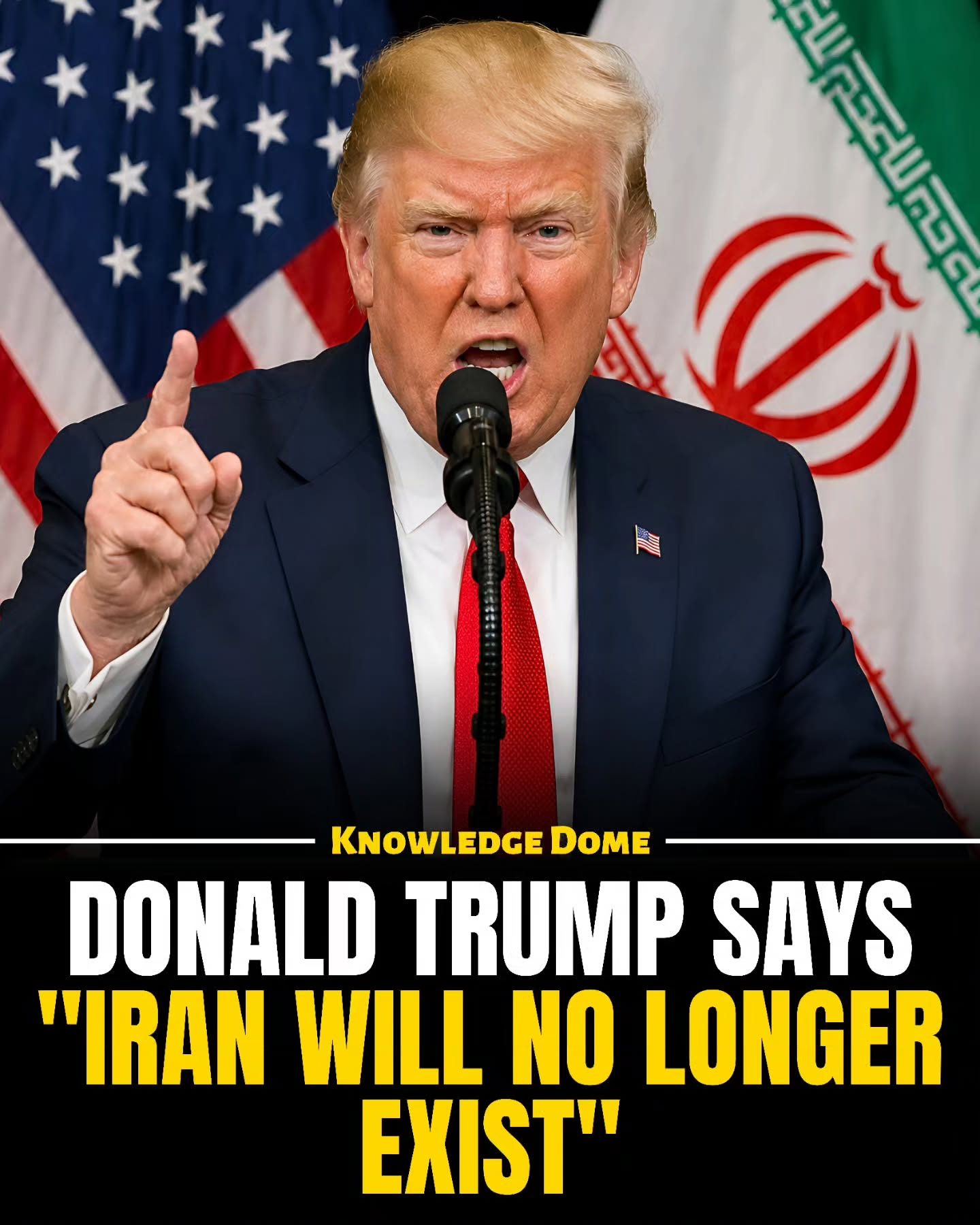 Trump's Warning: Iran May Cease to Exist Amid Rising Tensions