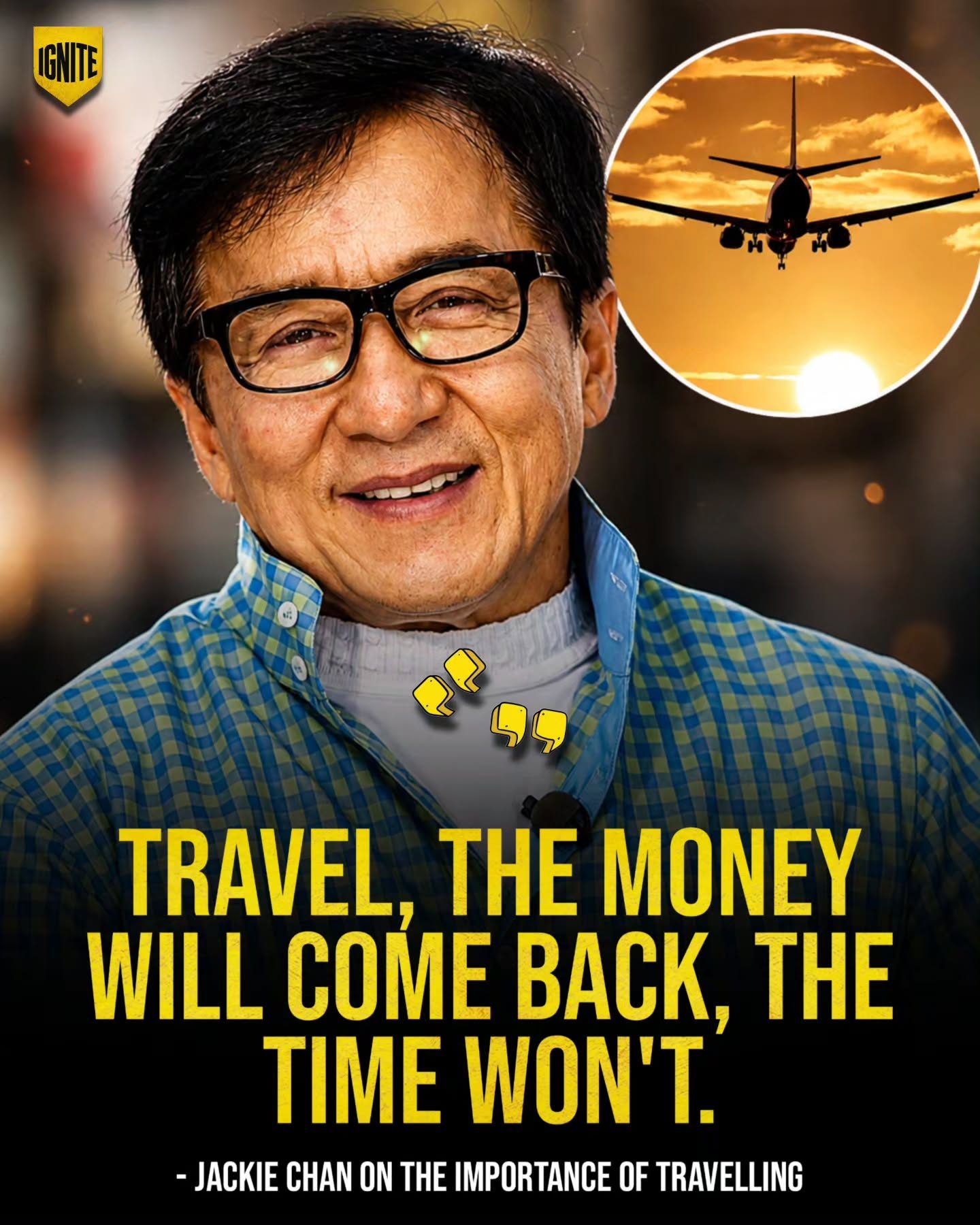 Jackie Chan's Wisdom: Why Travel Matters More Than Money