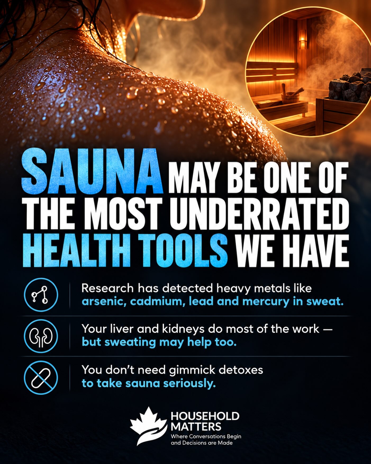 Sauna Health Benefits: Detoxing Heavy Metals
