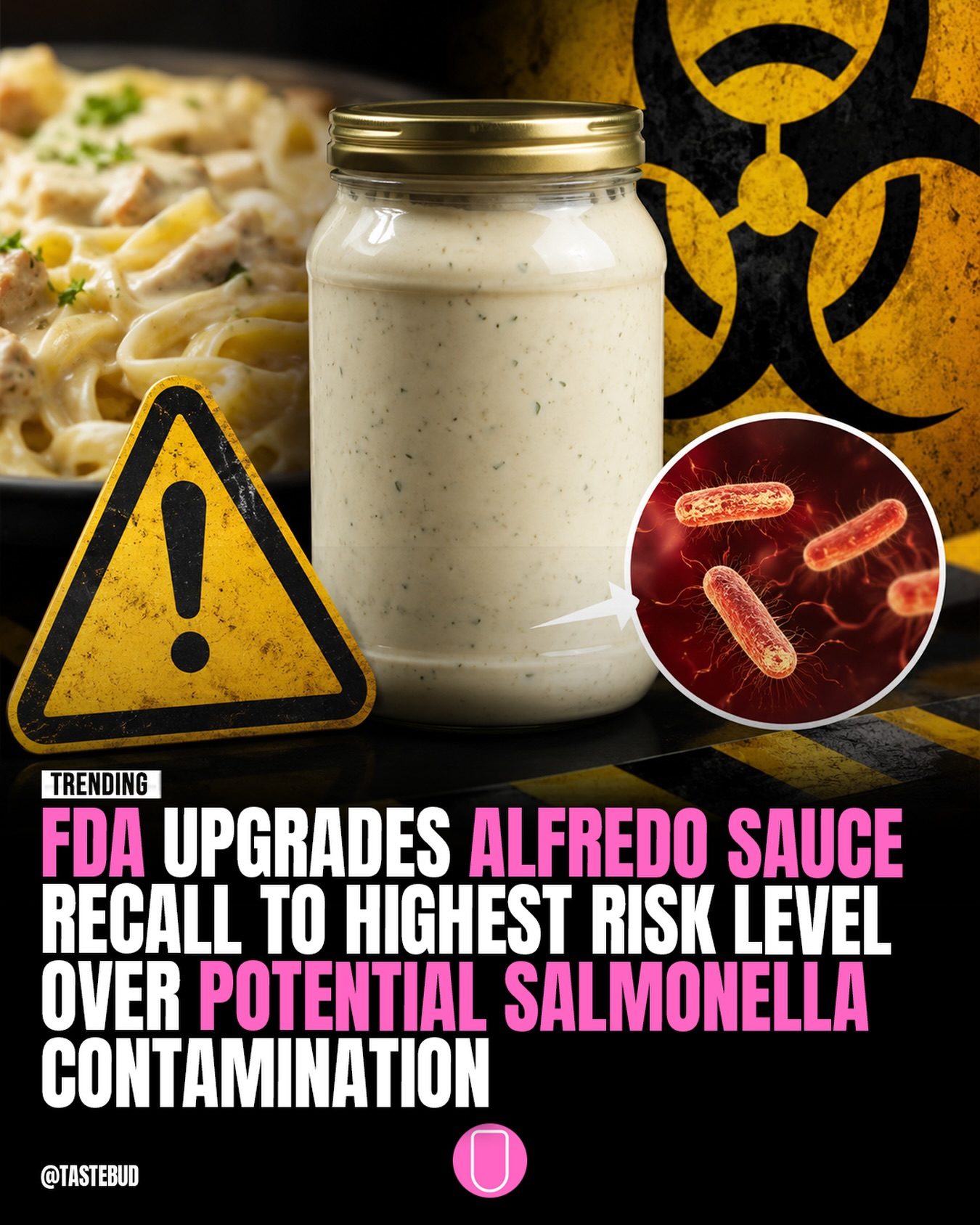 FDA Urges Check of Alfredo Sauce After Salmonella Risk