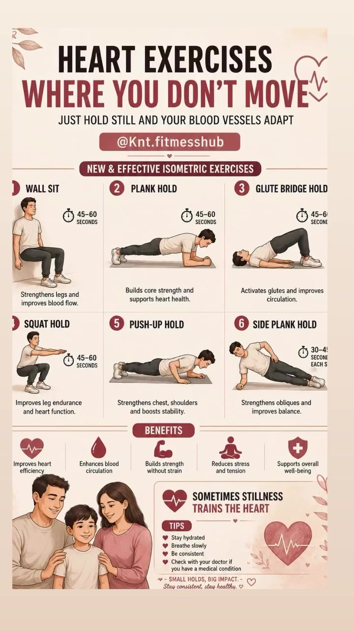The Power of Isometric Exercises for Heart Health