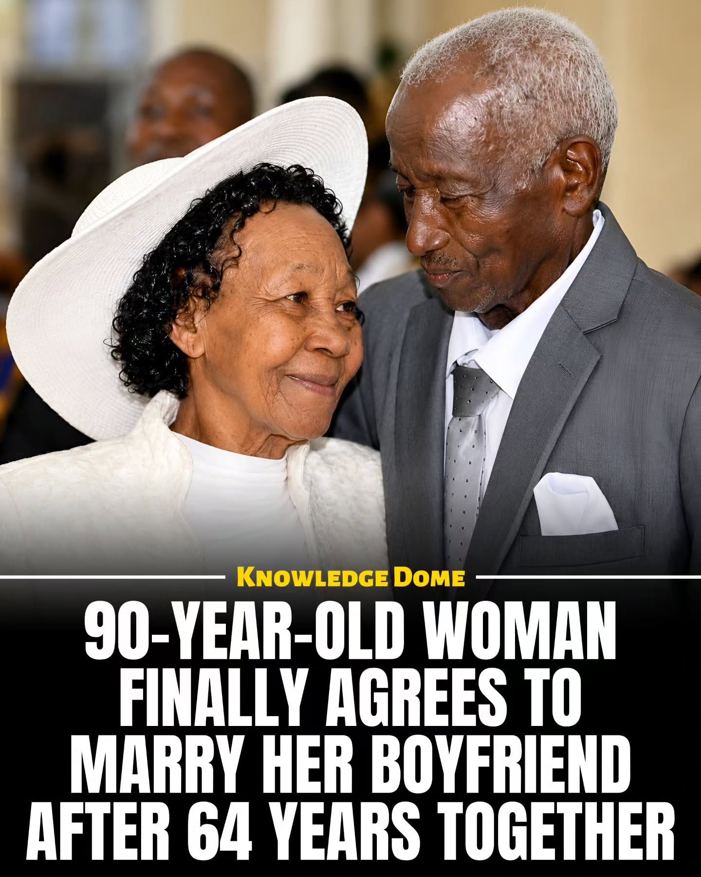 Tabitha & Ibrahim: a 64-Year Love Story Finally Blessed by Marriage