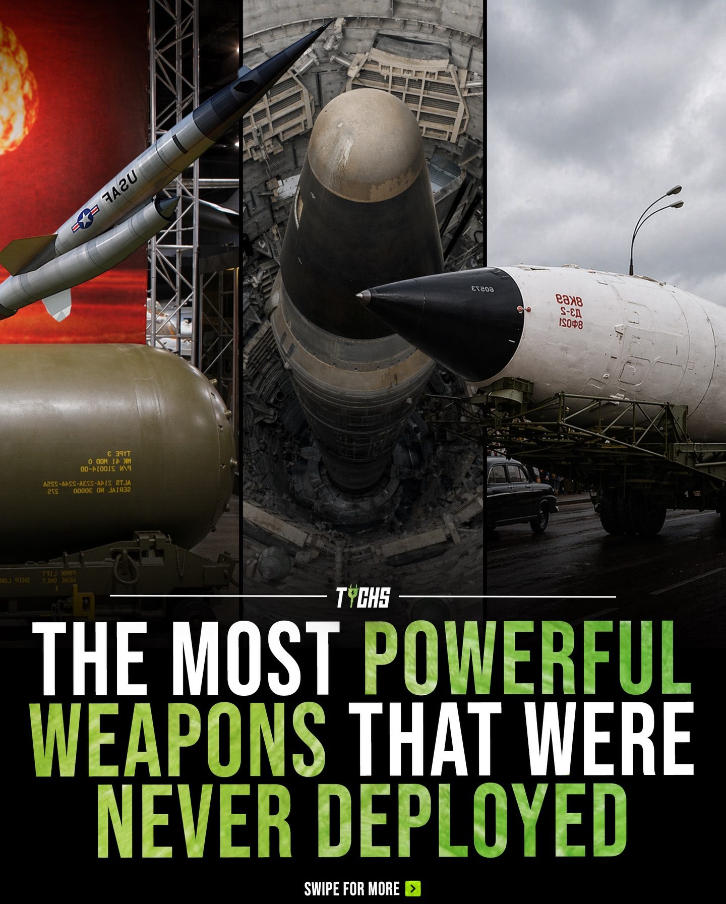 Unrealized Nuclear Nightmares: Weapons That Redefined Fear