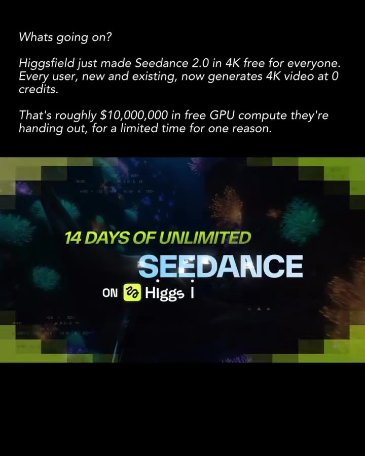 Higgsfield’s Global Film Festival: Free 4K Video Generation