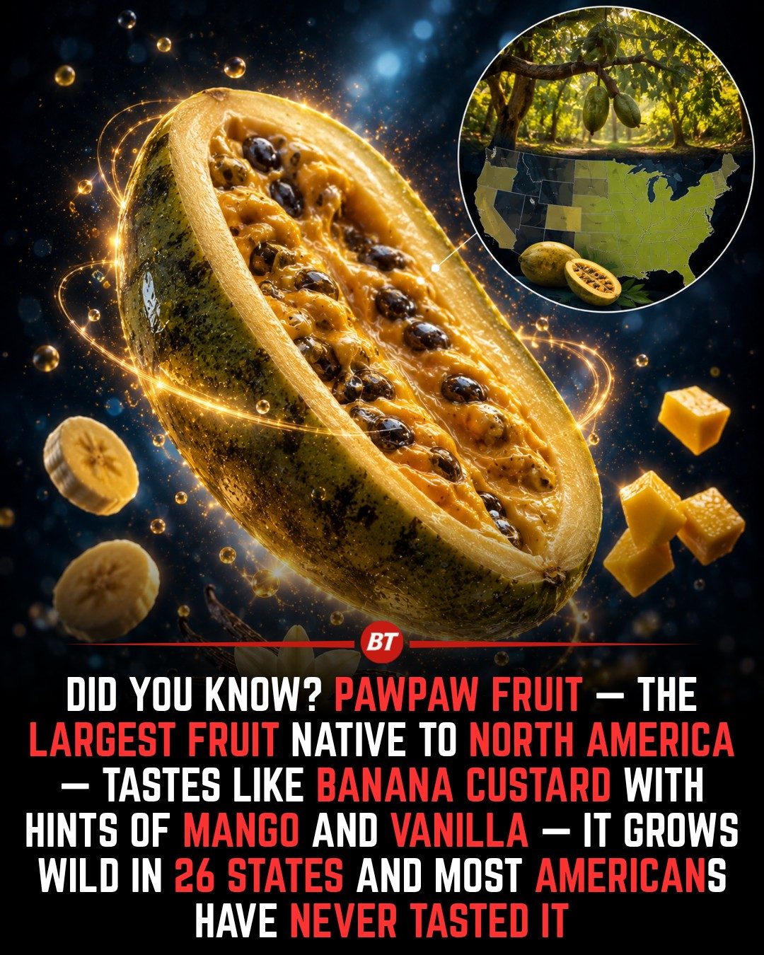 Discover North America's Largest Native Fruit: Pawpaw