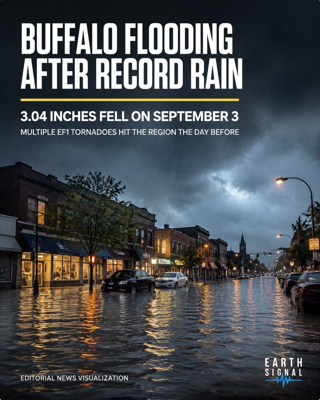 Buffalo Flooding After Record Rainfall