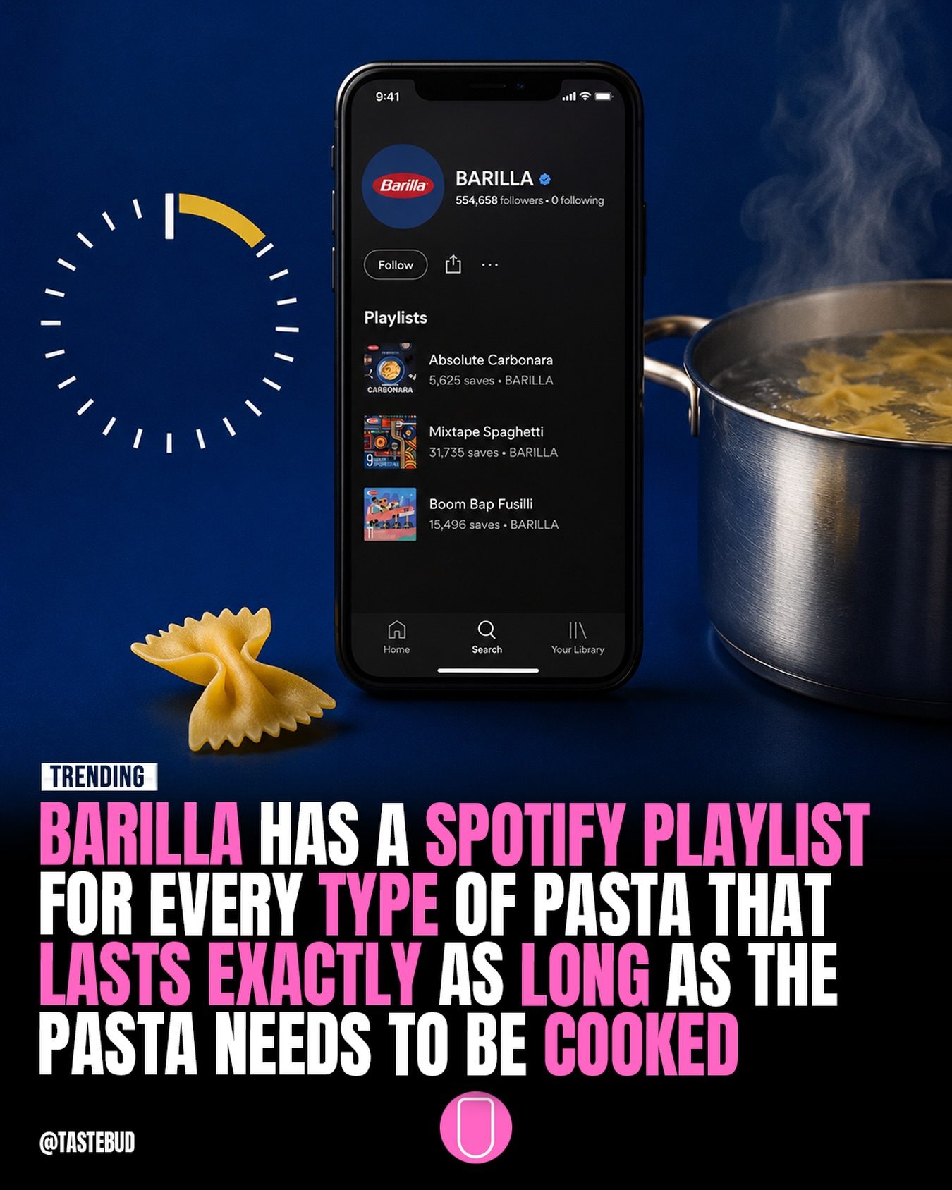 Cook with the Beat: Barilla's Spotify Playlists for Perfect Pasta
