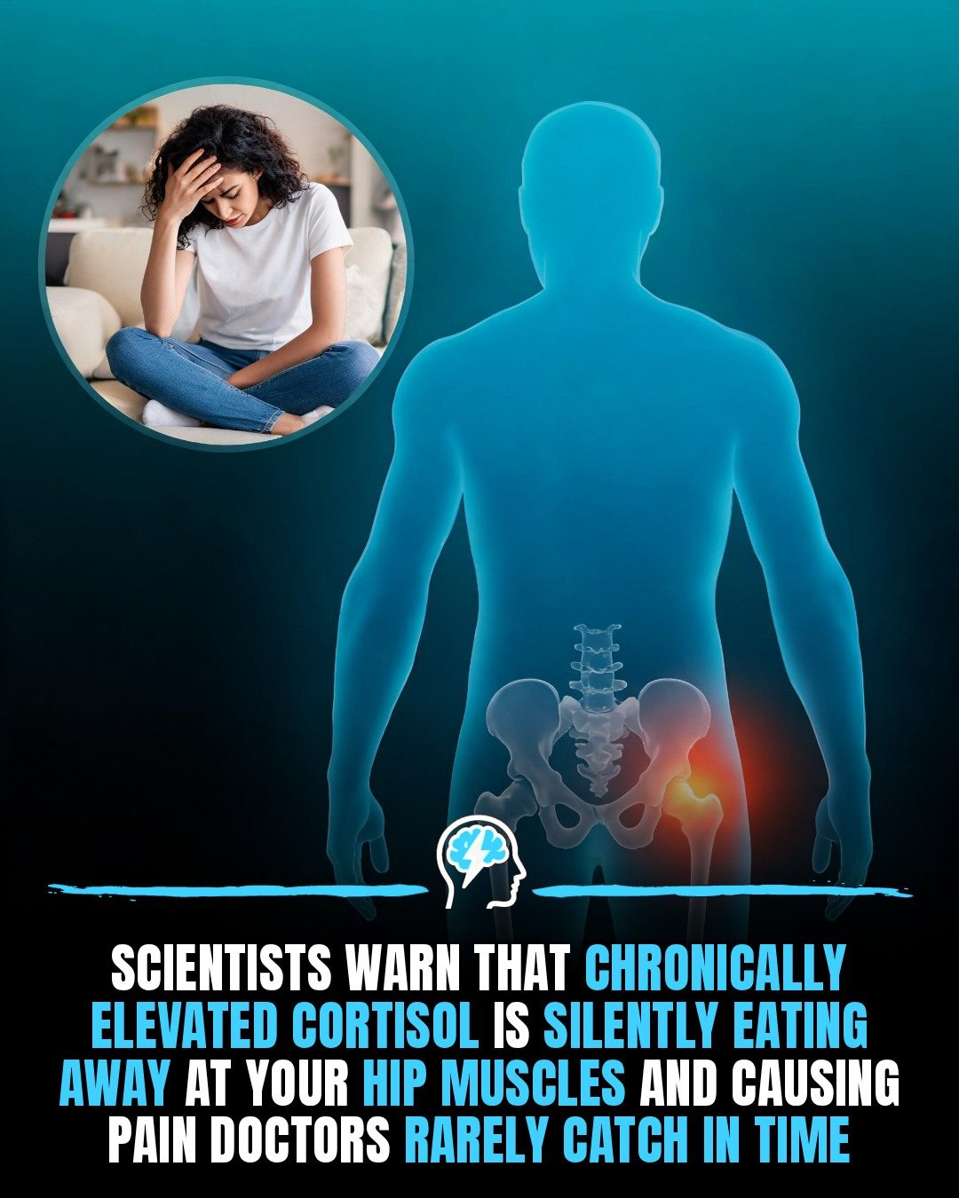 The Silent Impact of Cortisol on Hip Muscle Health