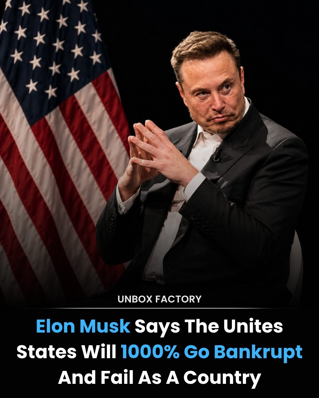 Elon Musk's Warning: U.S. Faces Impending Fiscal Crisis