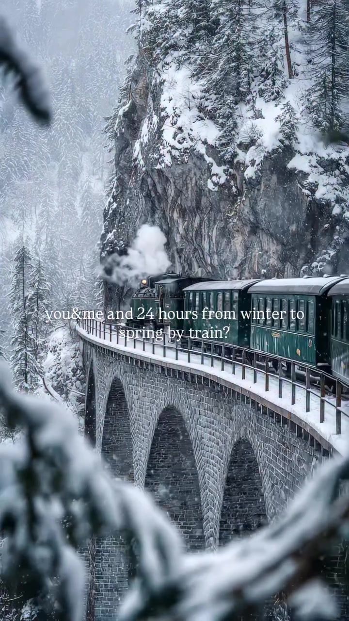 Discover Winter to Spring on a Scenic Train Ride