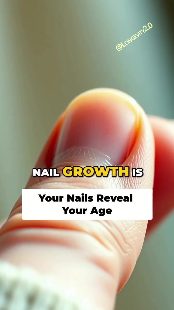 Nail Growth Rate: A Surprising Indicator of Biological Age