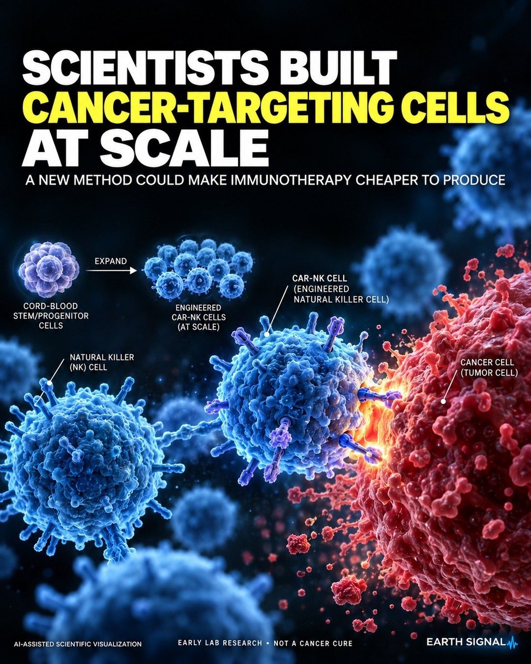 Cancer-Targeting Cells: New Immunotherapy Method