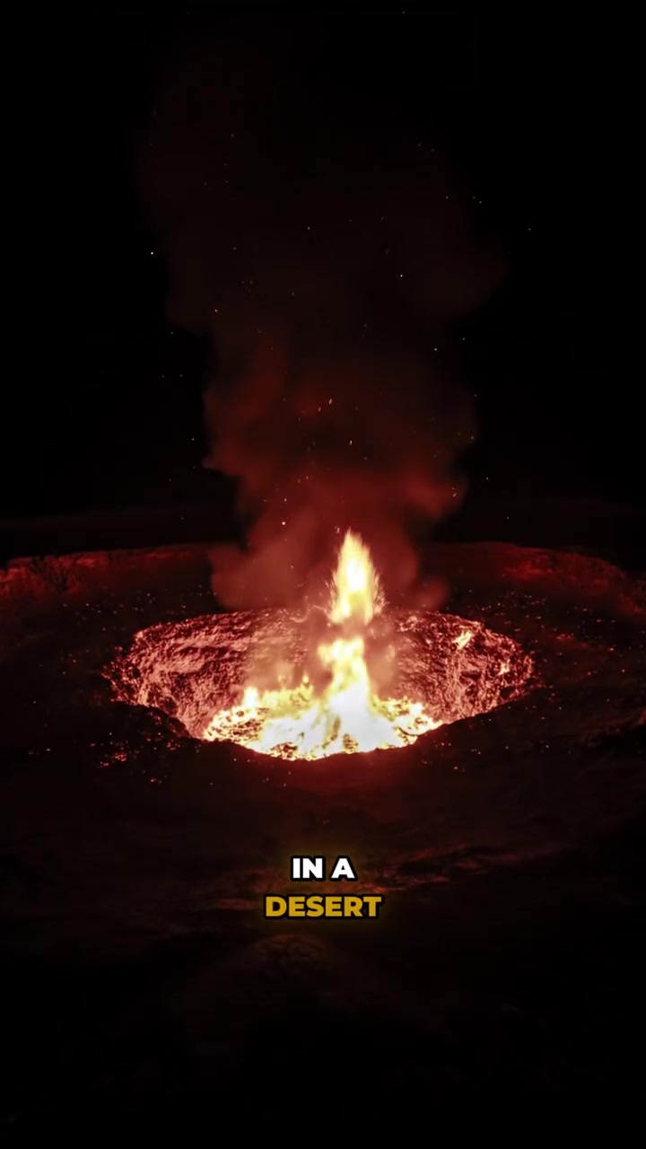 Darvaza Gas Crater: The Door to Hell