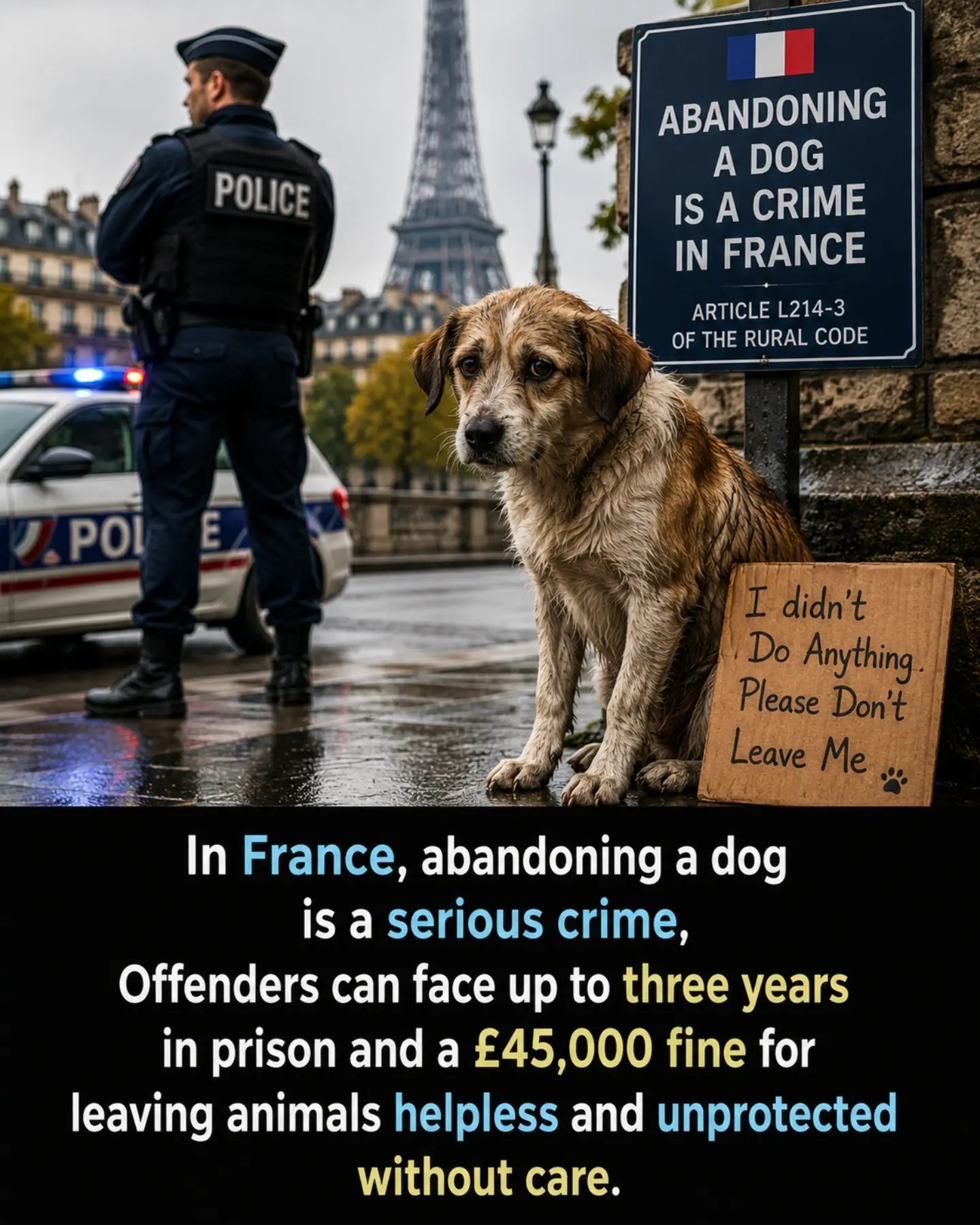 Dog Abandonment in France: Legal Consequences Explained