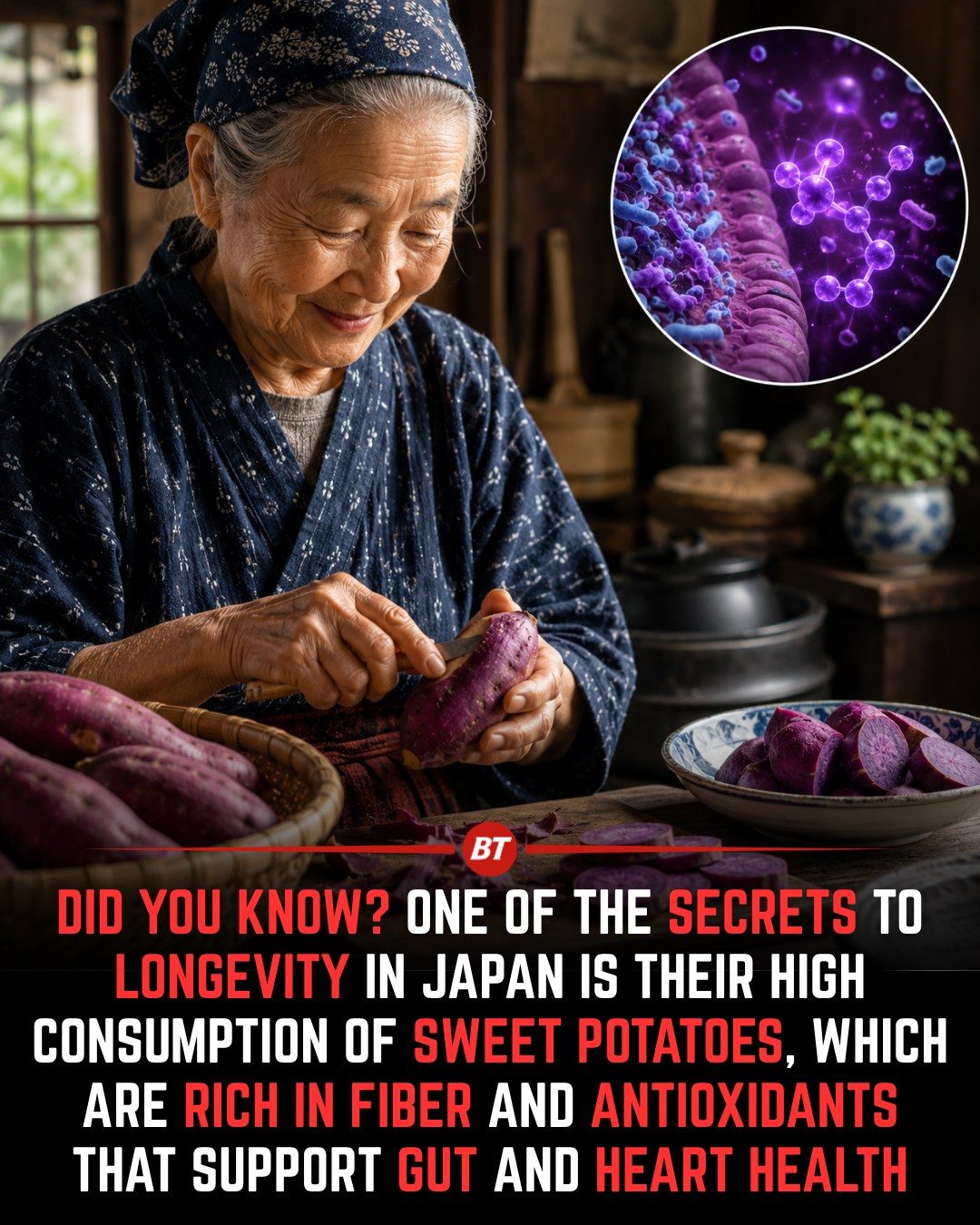 Okinawa's Secret to Longevity: Sweet Potatoes
