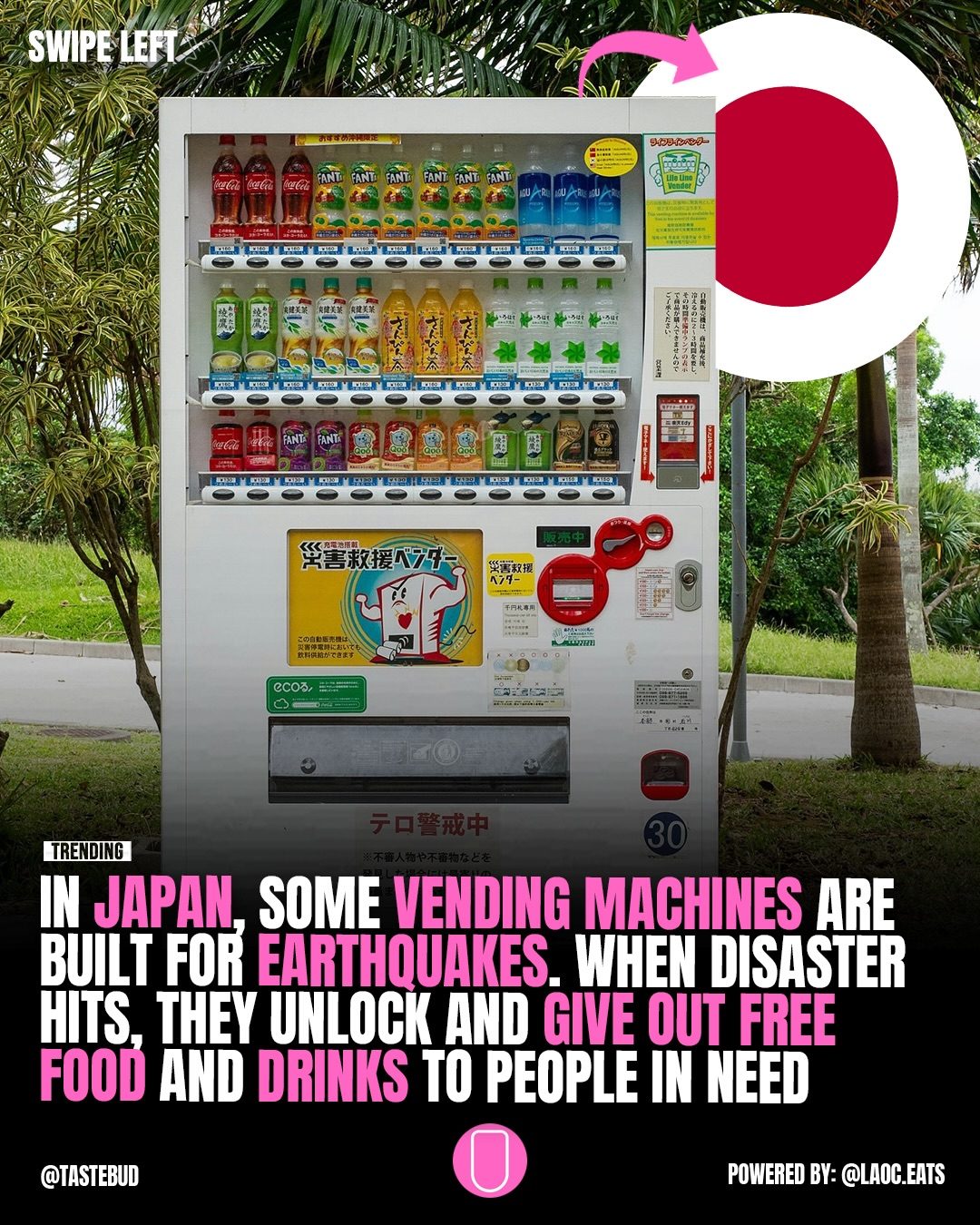 Japan's Unique Vending Machines for Disaster Relief