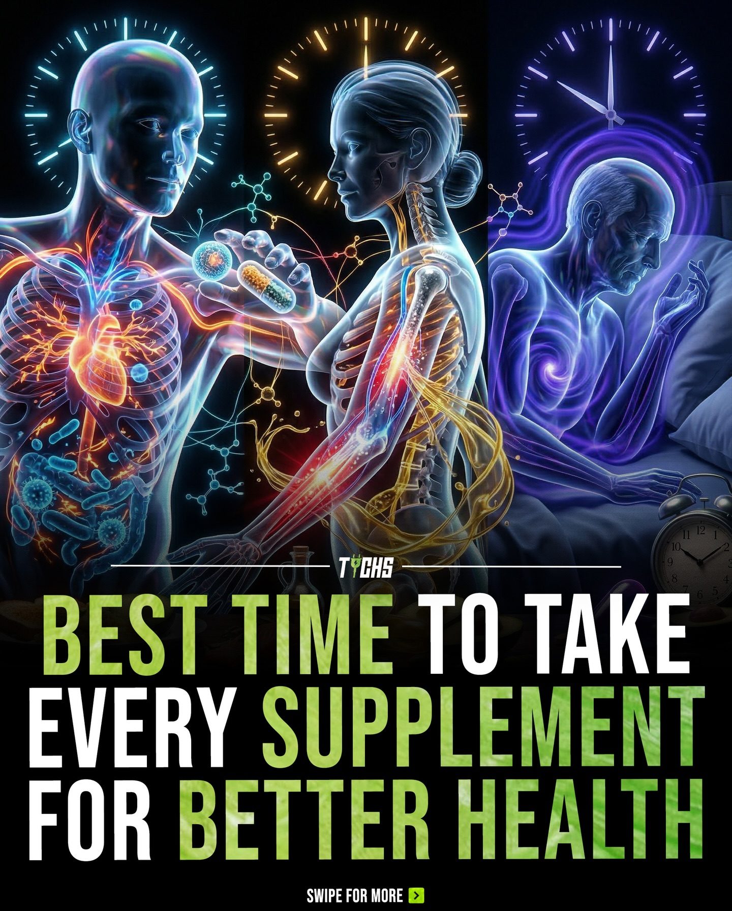 ### Optimal Timing for Better Supplement Absorption