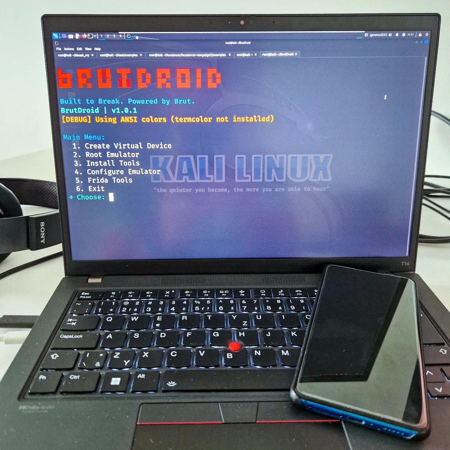 BrutDroid: Simplifying Android Emulator Setup for Security