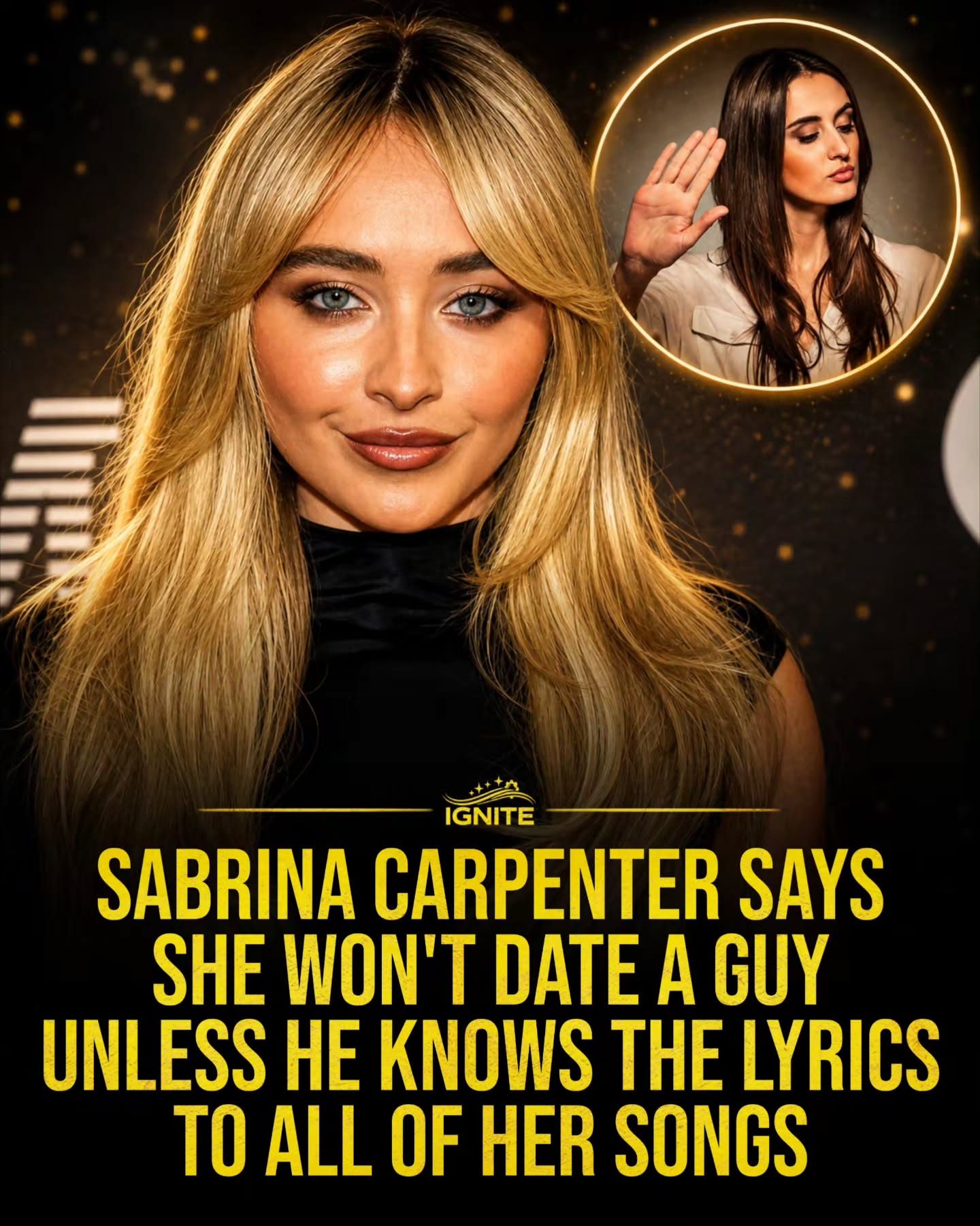 Sabrina Carpenter's Unique Dating Rule