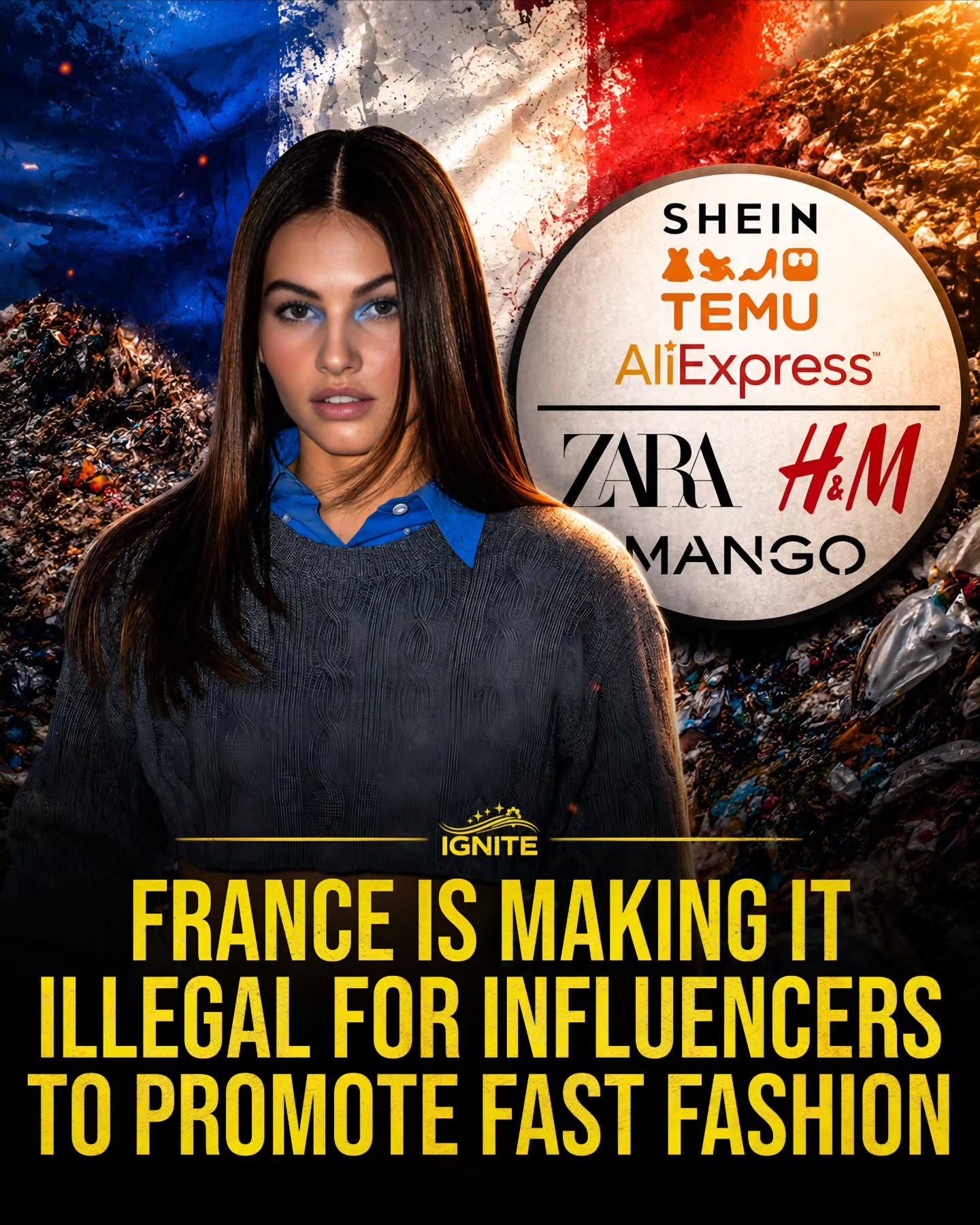 France's New Ban on Influencers Promoting Fast Fashion