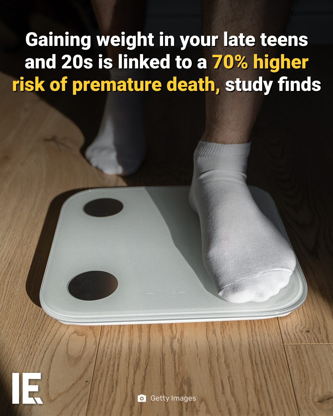 Weight Gain in 20s Linked to Higher Risk of Premature Death