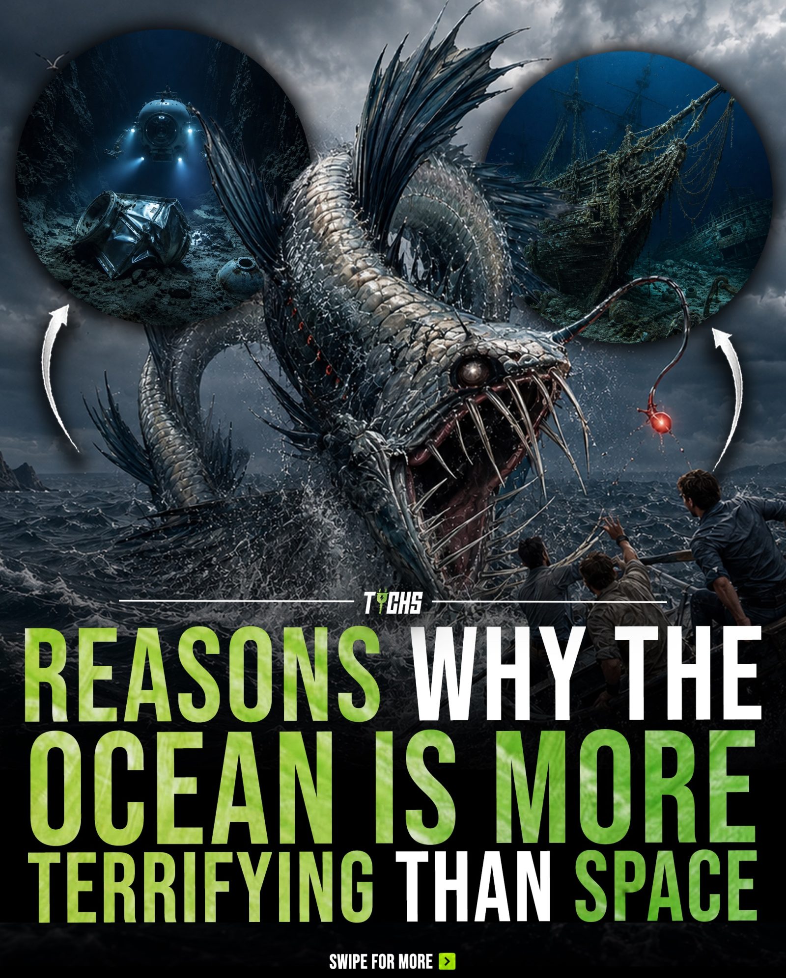 The Ocean's Dark Secrets: Terrifying Facts from the Deep