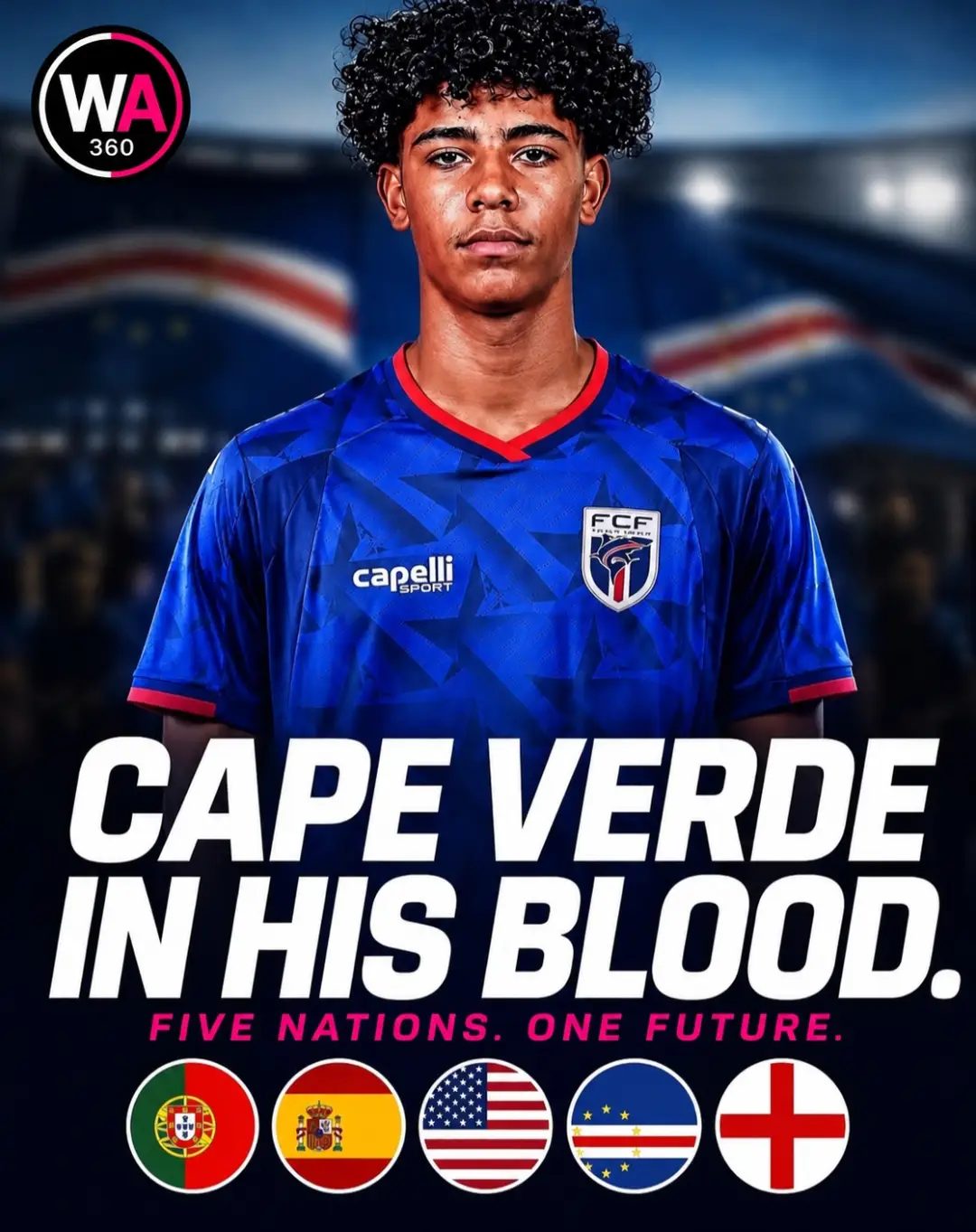 Cristiano Jr.'s International Football Choices