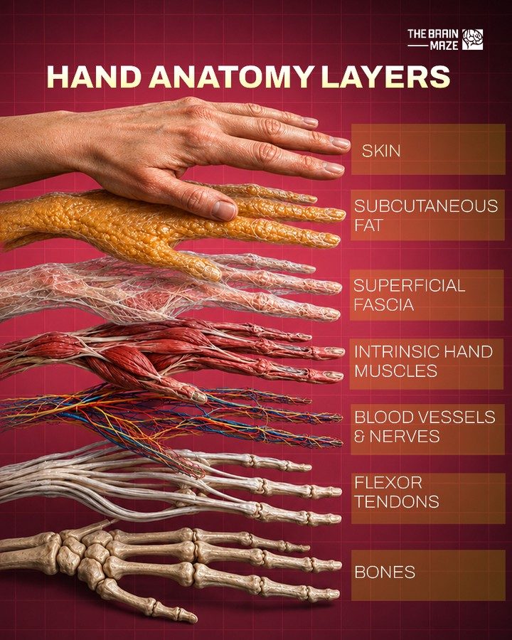 Explore the Intricate Layers of Hand Anatomy