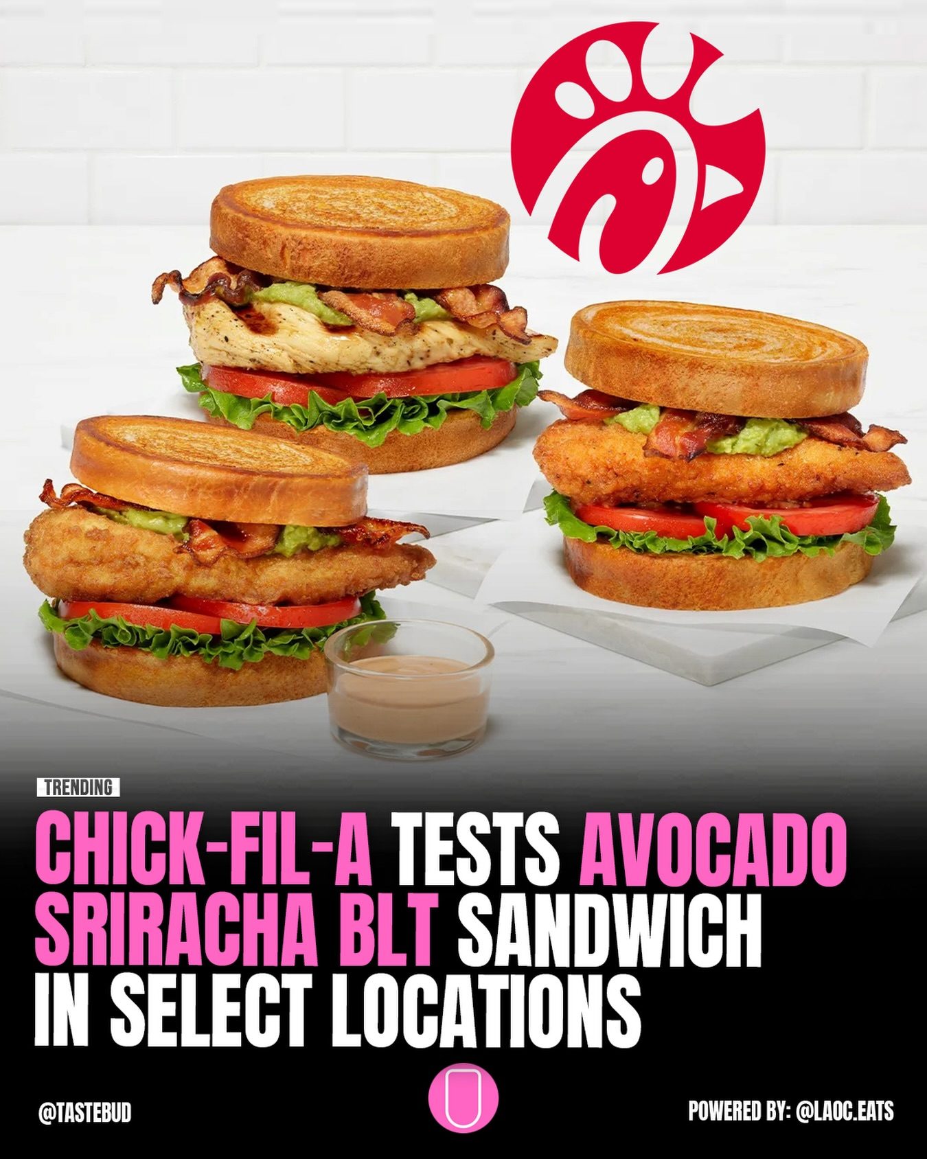 Chick-fil-A Tests New Avocado Sriracha BLT Sandwich