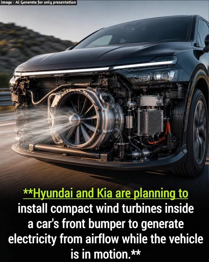 Hyundai and Kia's Wind Turbine Car Innovation