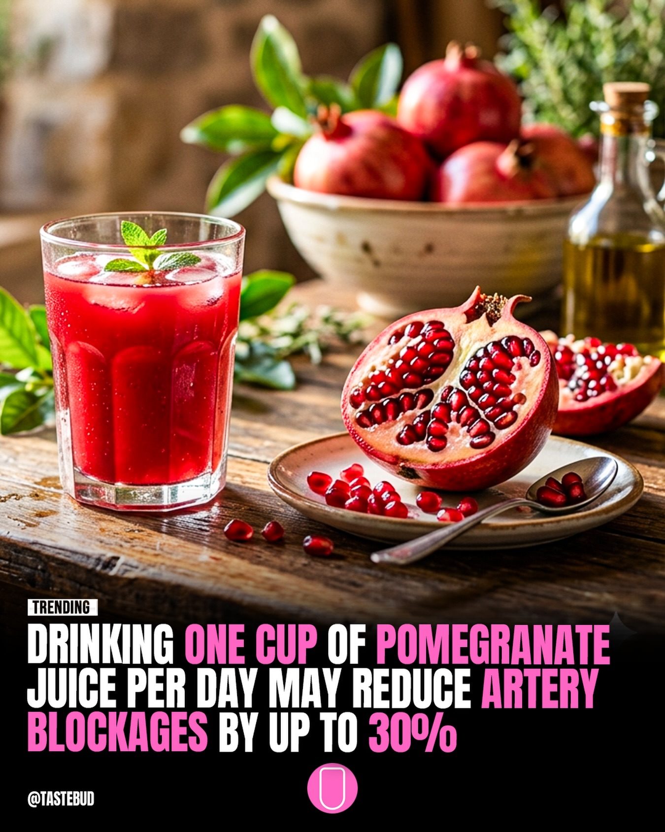 Pomegranate Juice: Boost Heart Health with Antioxidants
